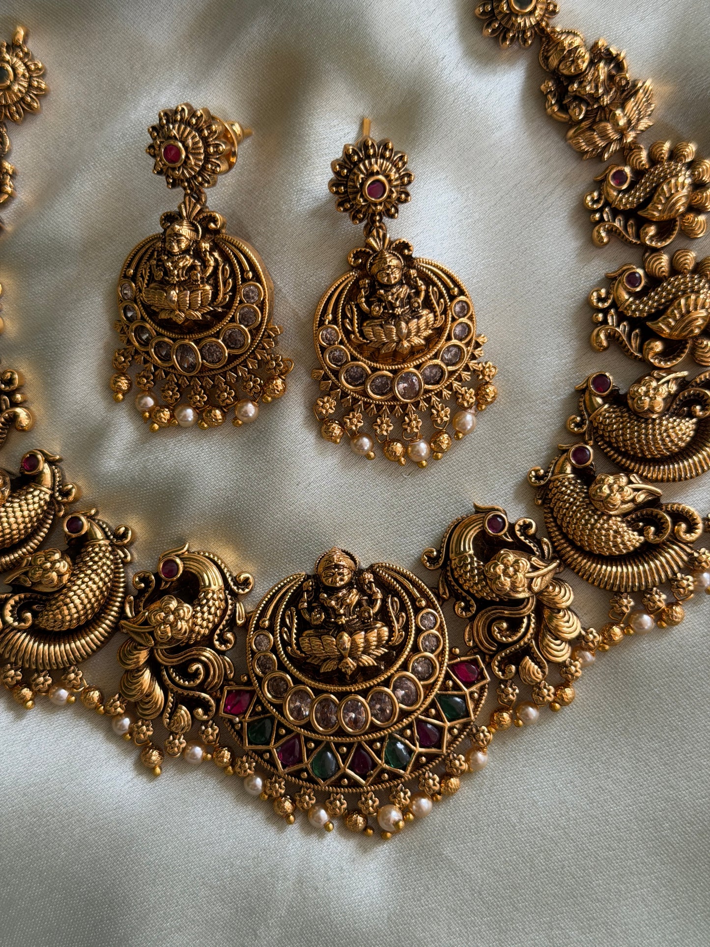 Lalithaksha Gold Replica Necklace