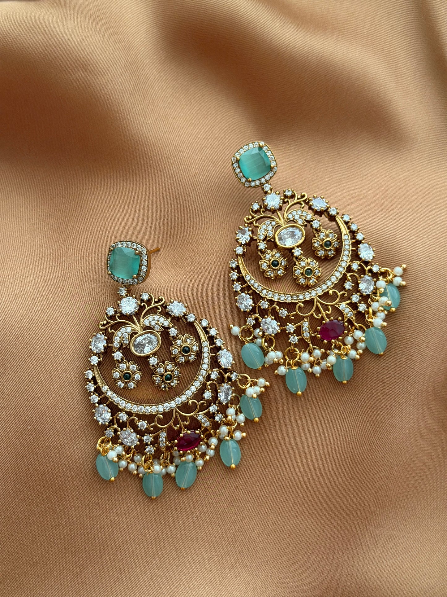 Chaandbali AD Earrings