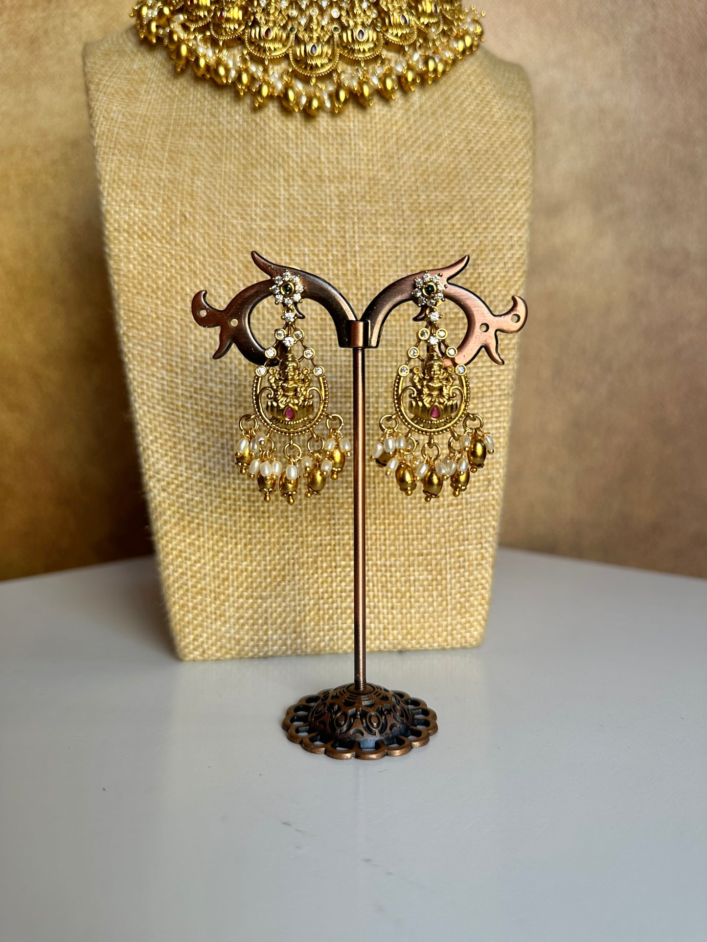 Premium AD Devi Bridal Choker