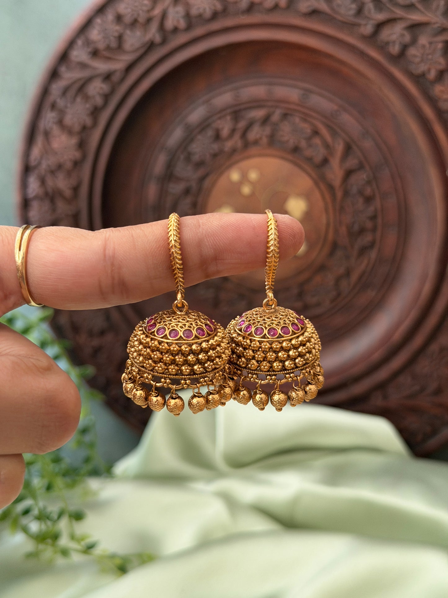 Lochana Hook Jhumkas