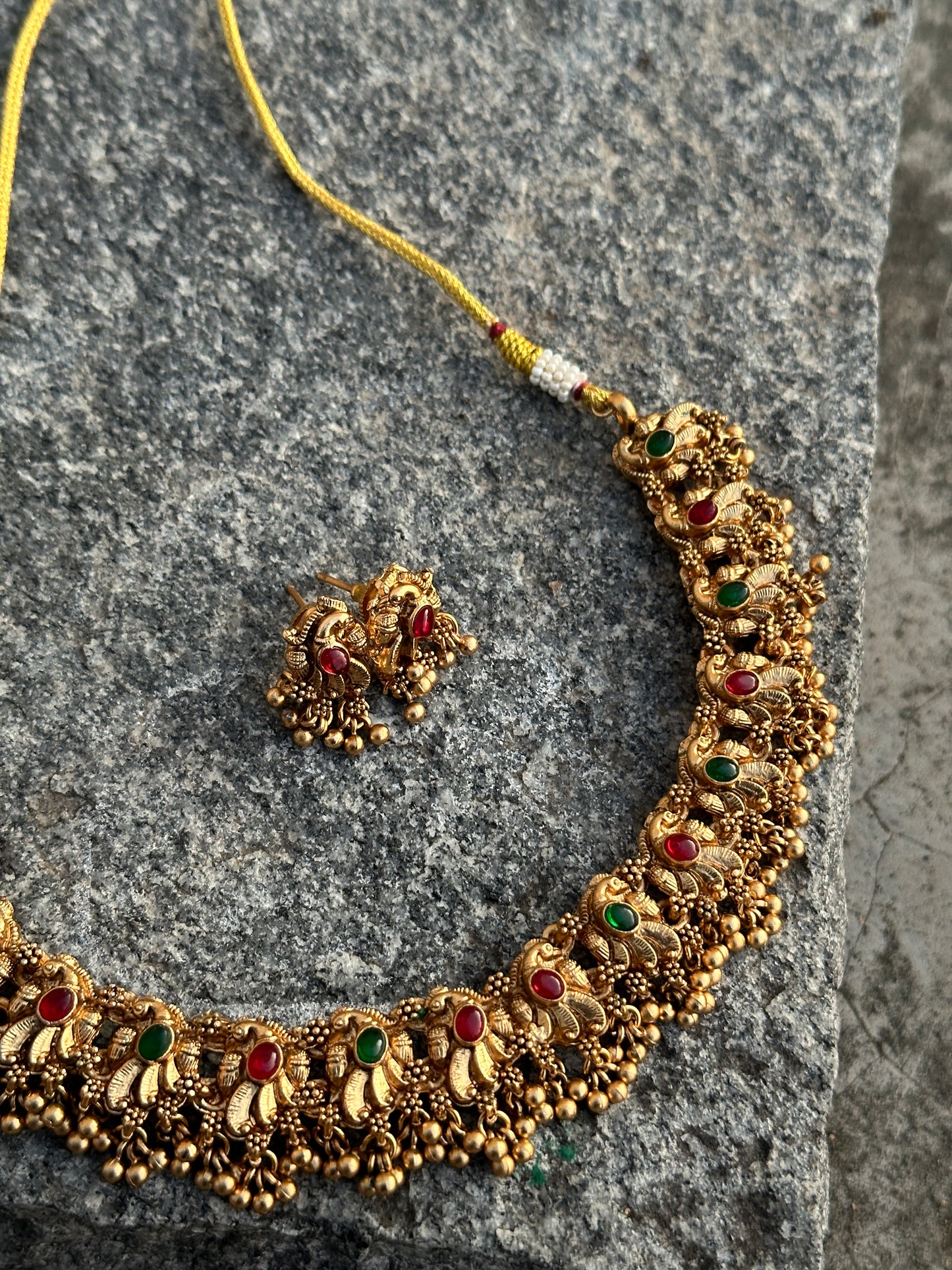 Azura Ghungroo Kemp Necklace