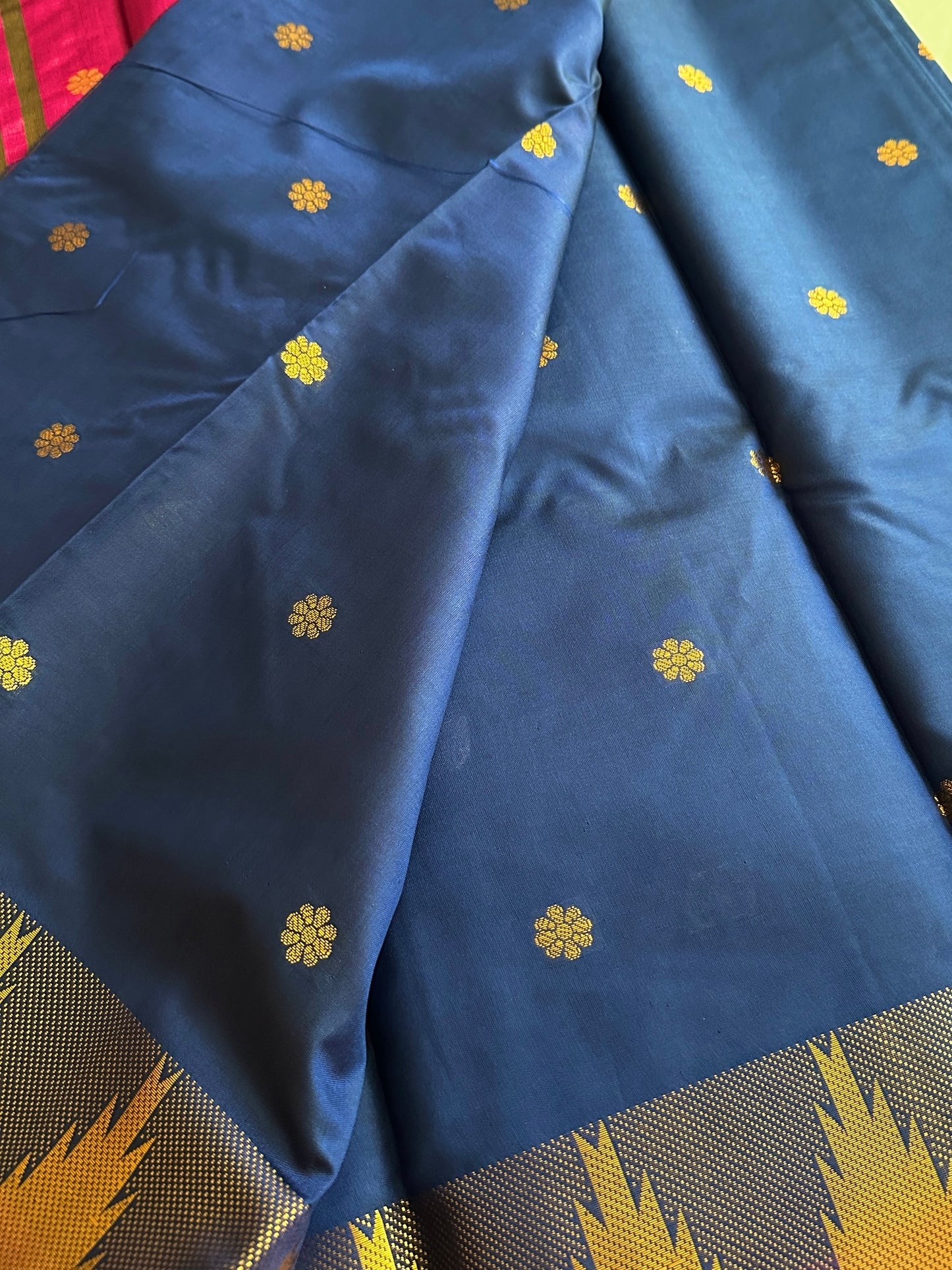 Royal Blue Soft Silk Saree