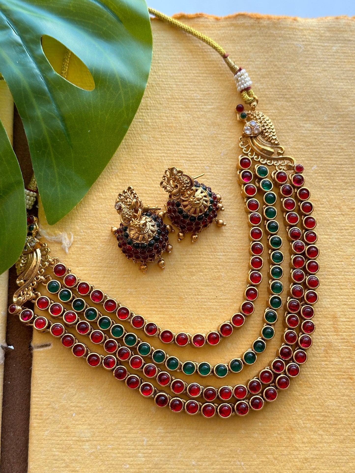 Geetha Four Layer Necklace