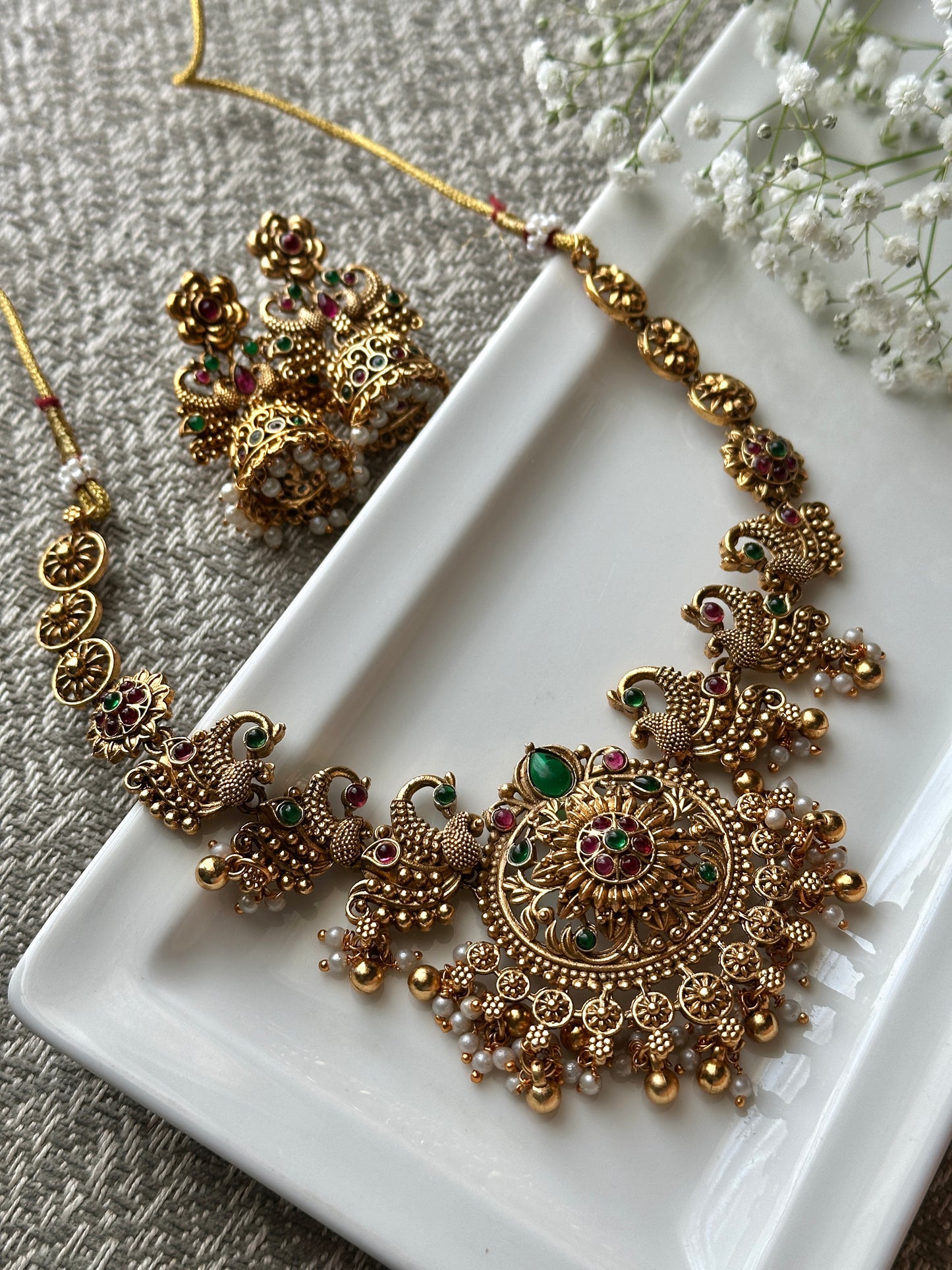 Chakra x Azura Antique Necklace Set