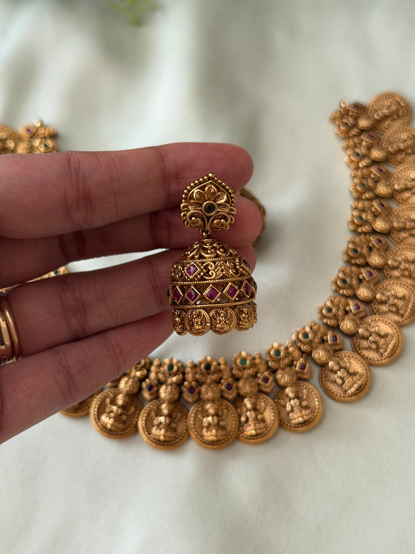 Haripriya Antique Kaashu Necklace