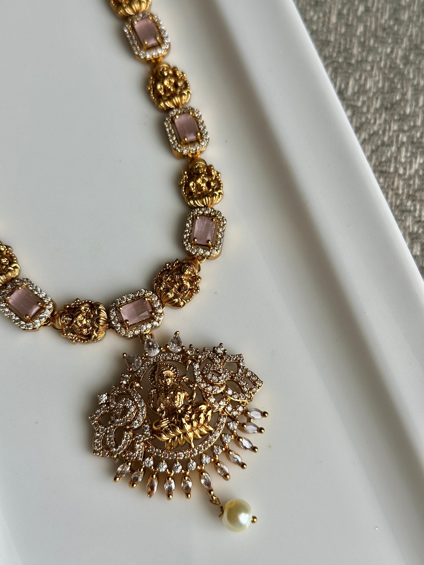 AD x Lakshmi Pendant Necklace