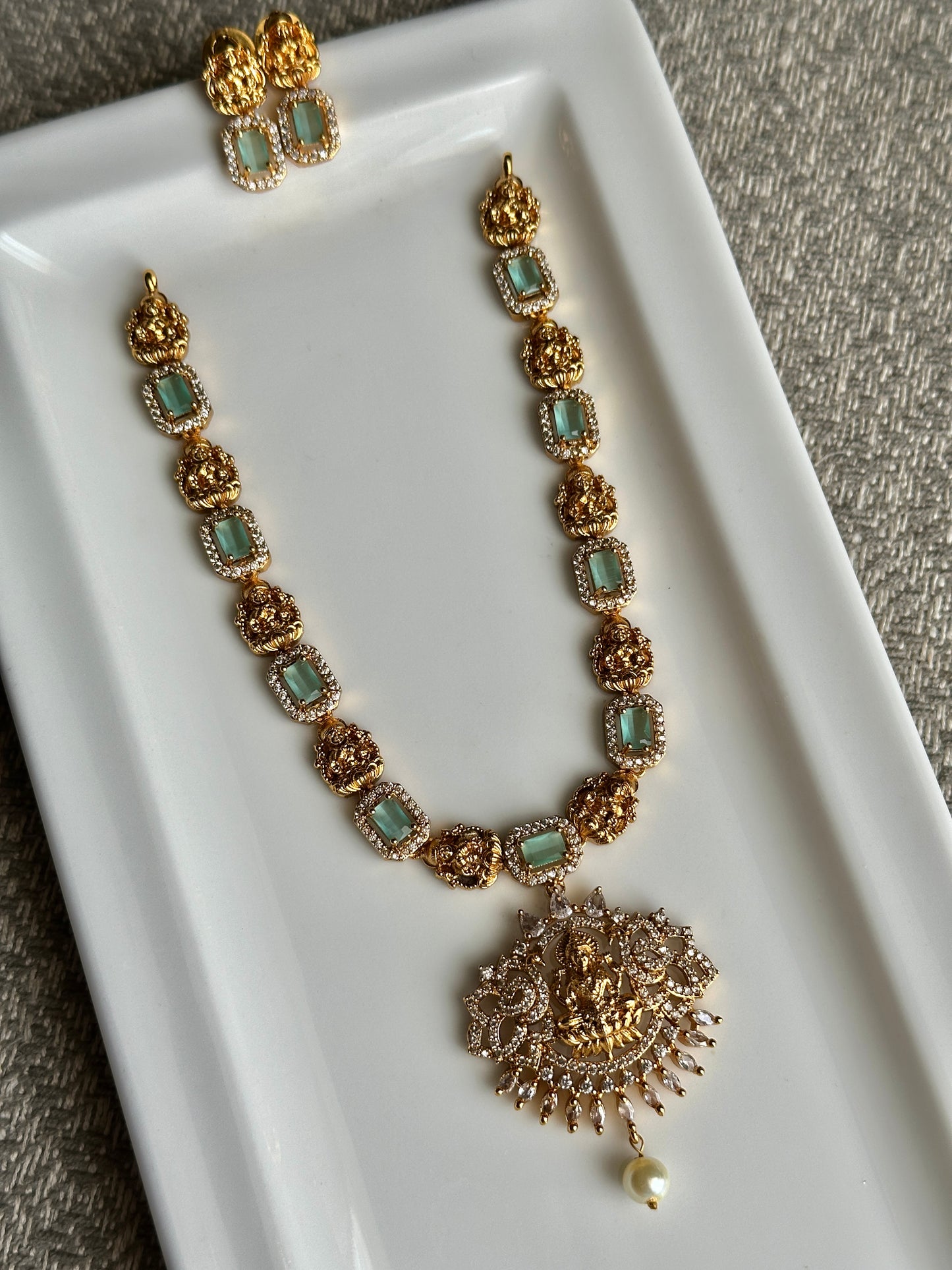 AD x Lakshmi Pendant Necklace