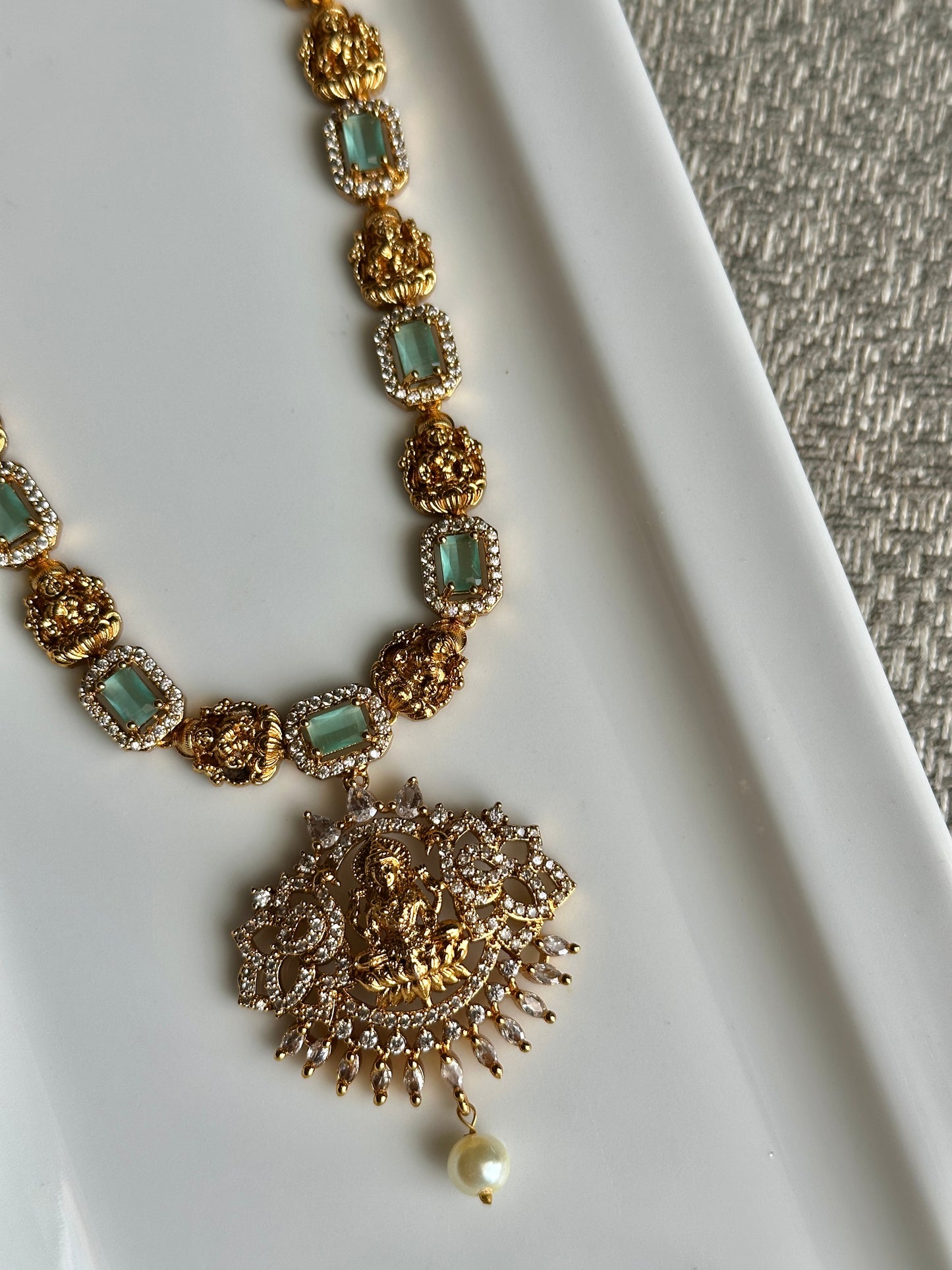 AD x Lakshmi Pendant Necklace