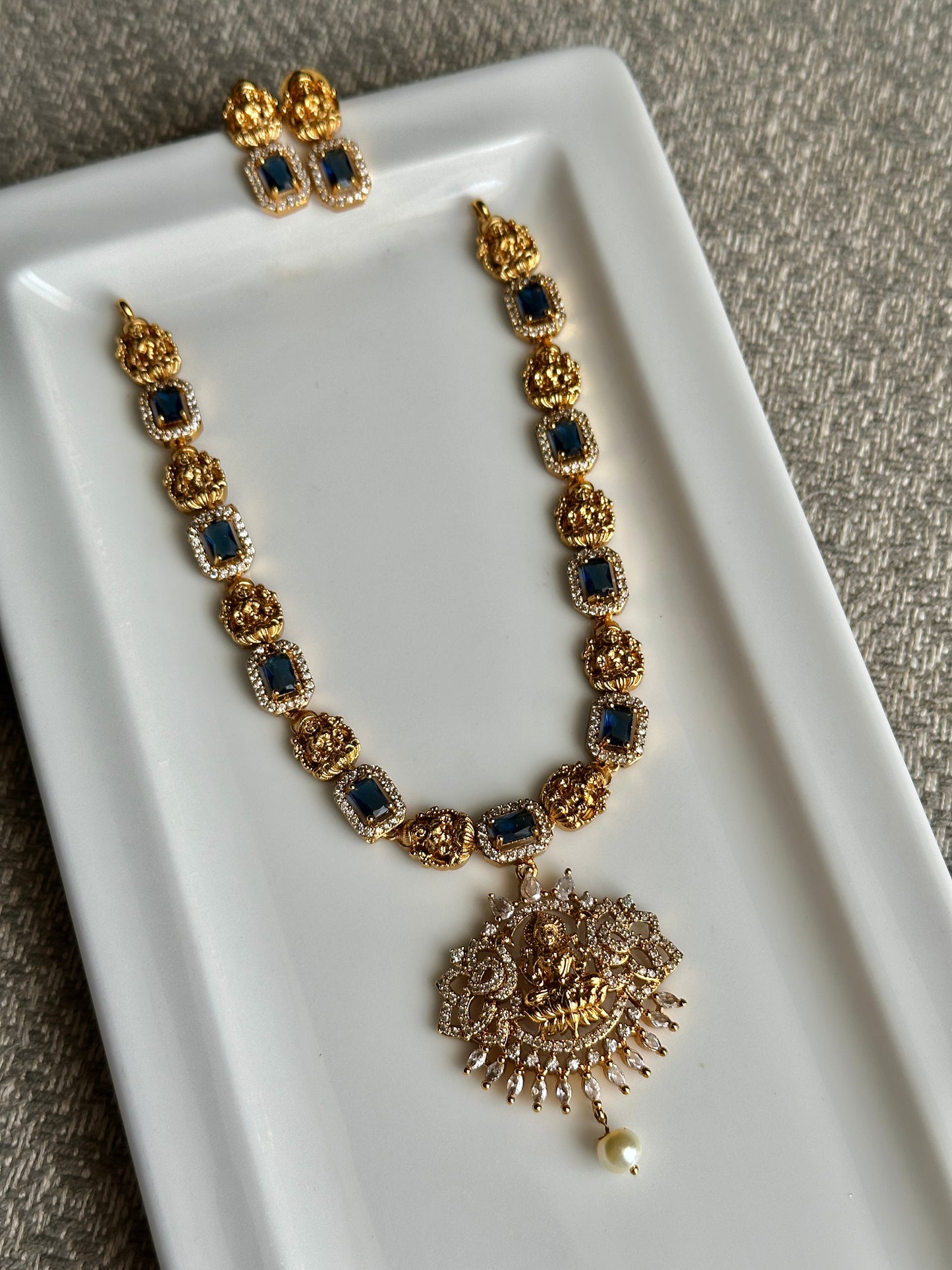 AD x Lakshmi Pendant Necklace