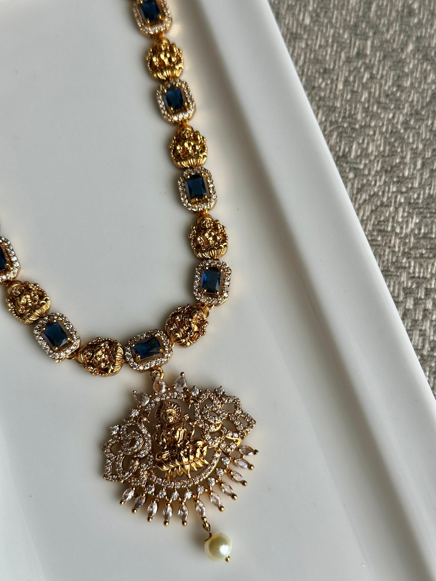 AD x Lakshmi Pendant Necklace