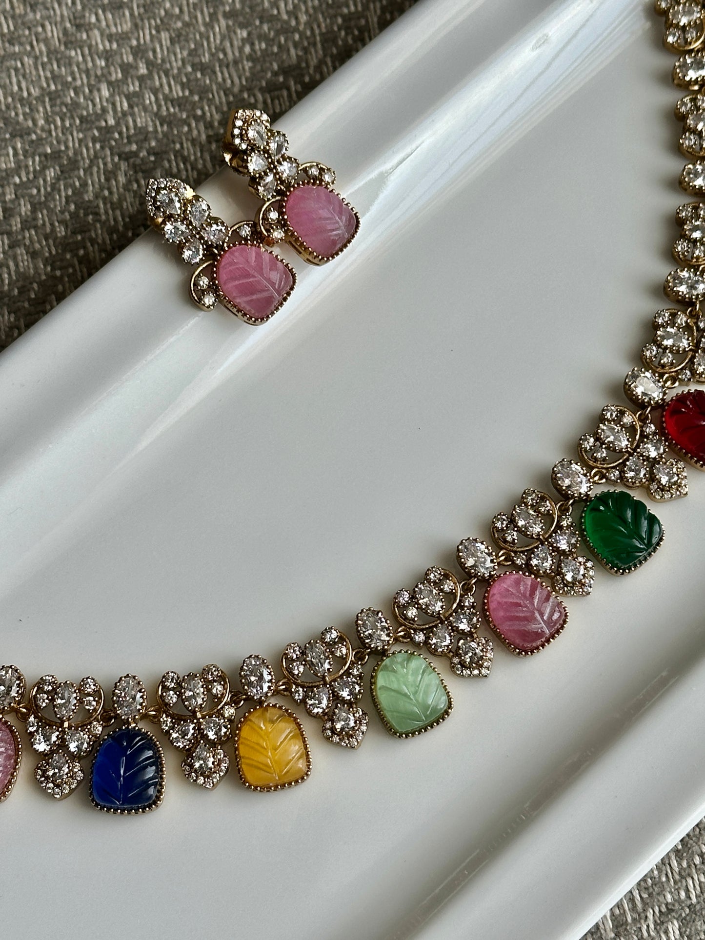 AD Navaratna Necklace