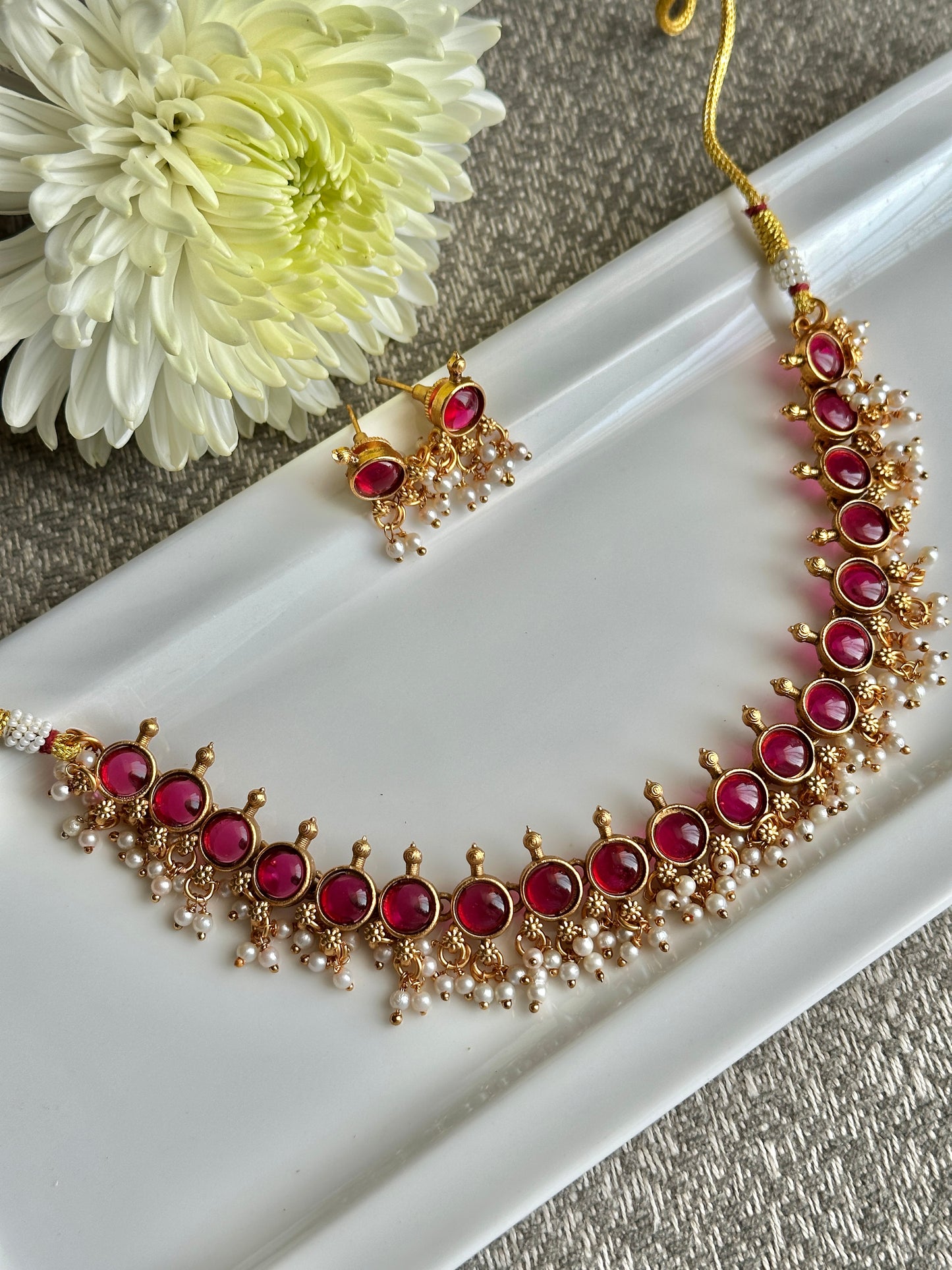 Kemp Ball Ghungroo Necklace