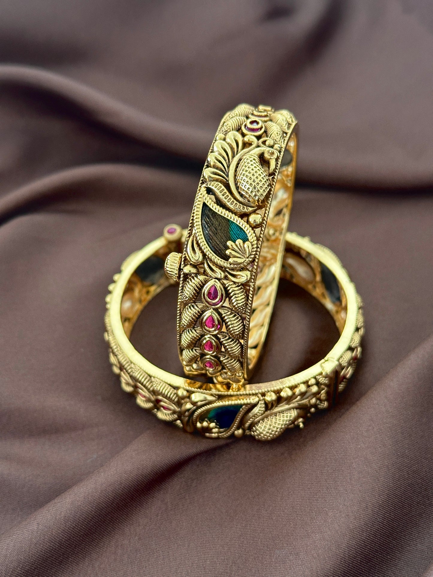 Original Peacock Feather Kada(per piece)(2.6)