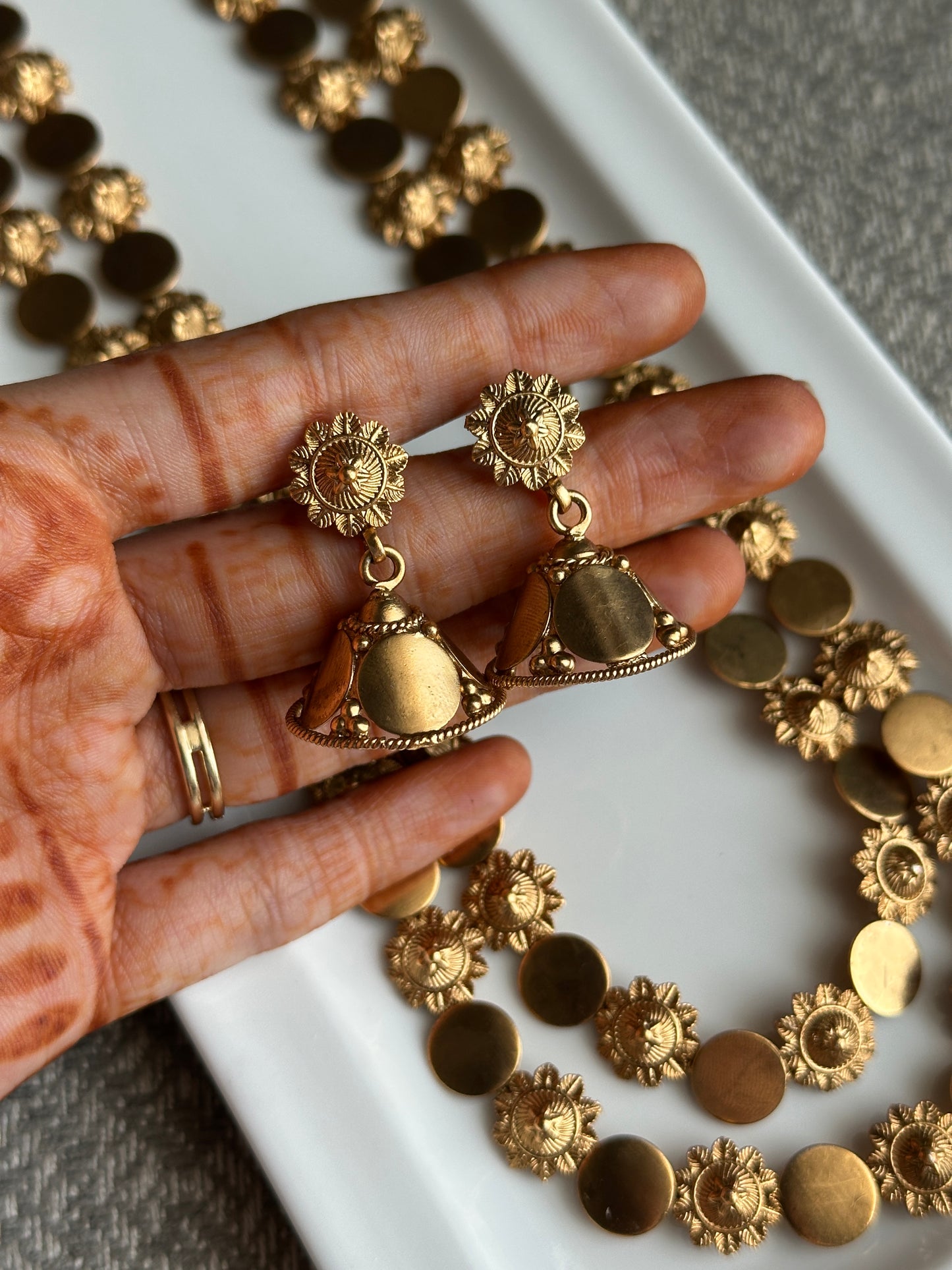 Non Idol Double Layer Kaashu Maala