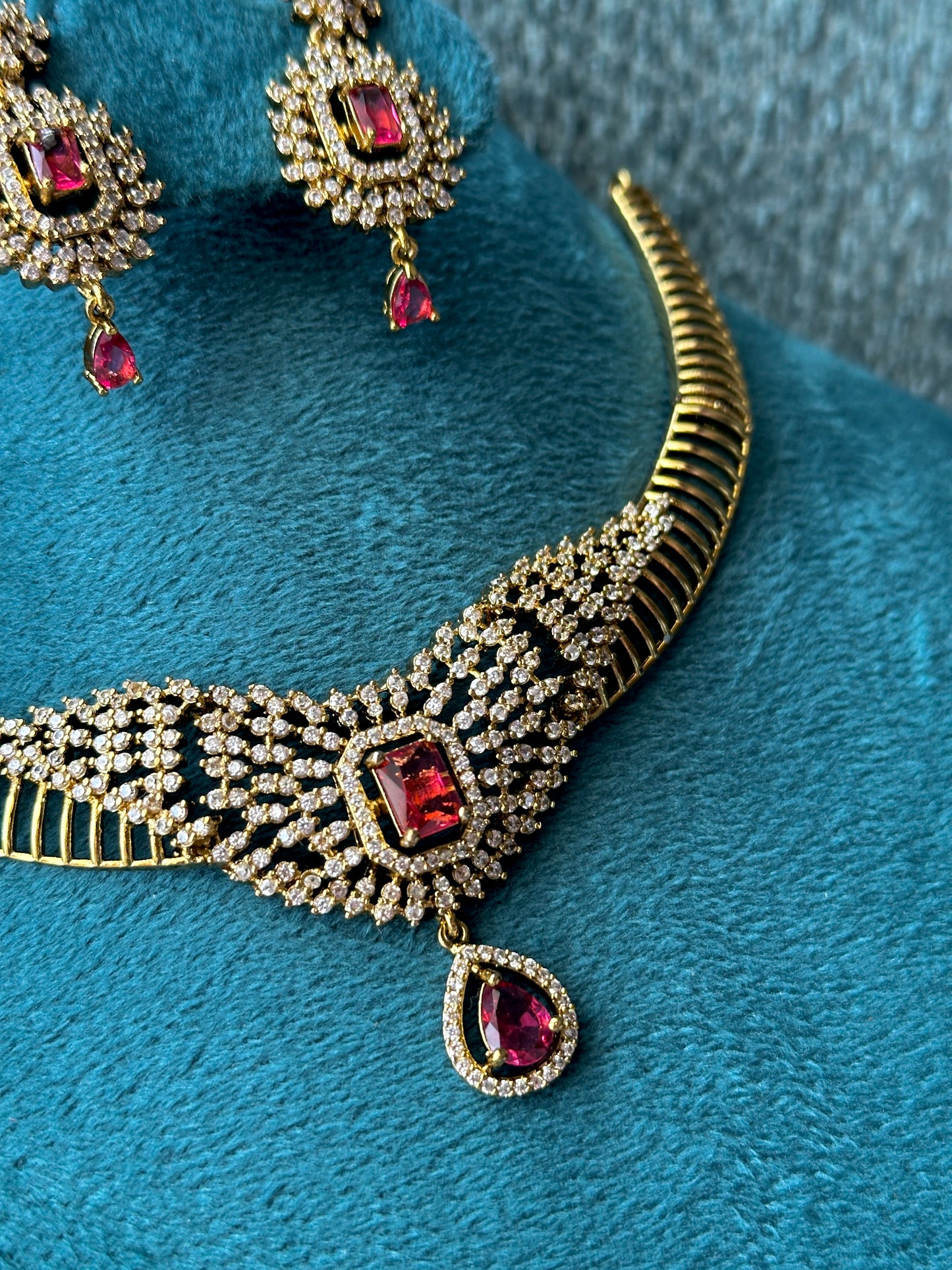 Natalia Uncut Diamond Necklace