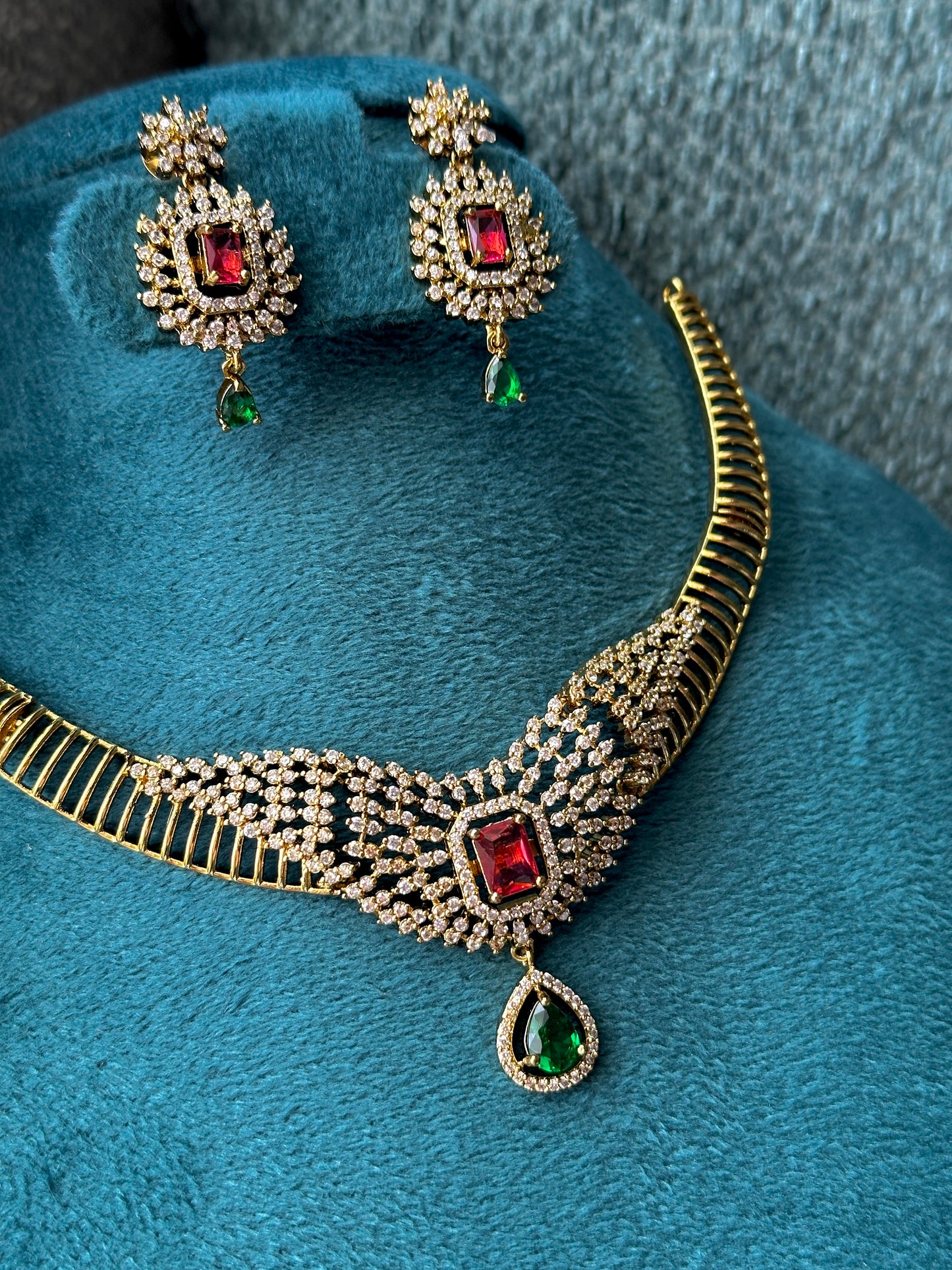 Natalia Uncut Diamond Necklace