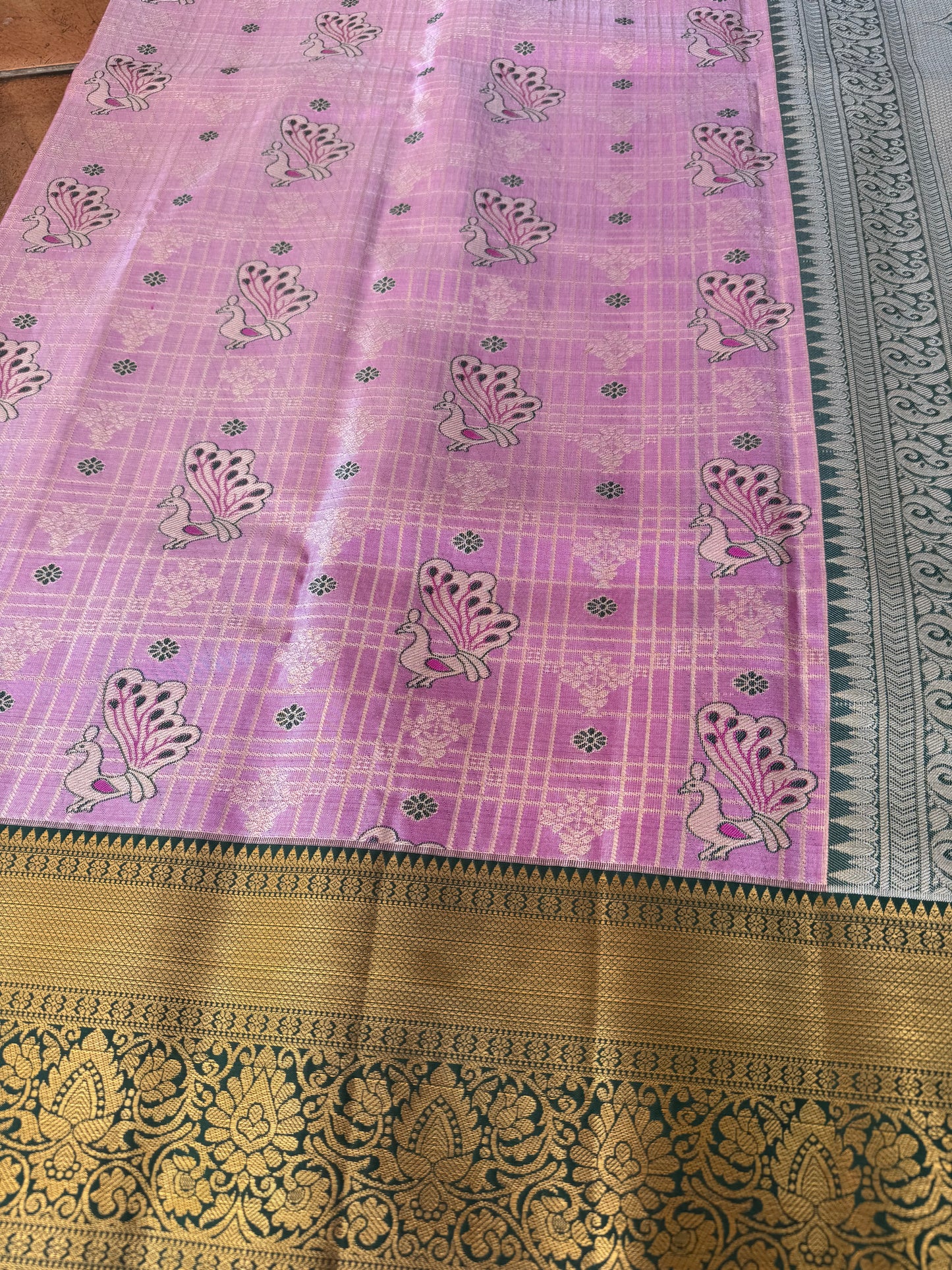 Blush Pink Vaira Oosi Pattu