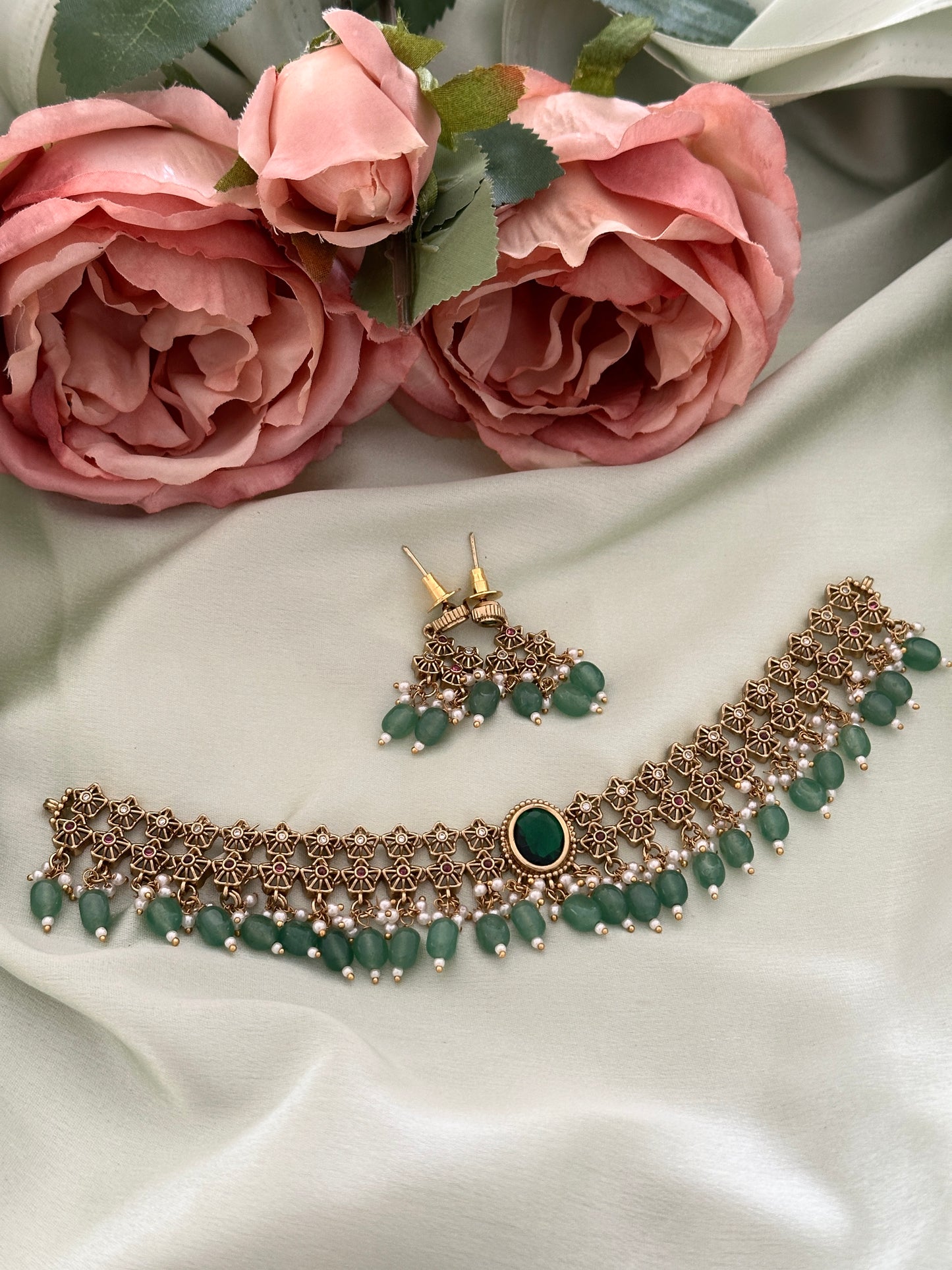 Khusal Pastel Bead Choker
