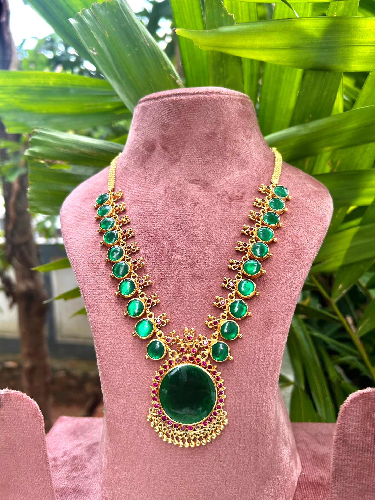 Premium Palakka Short Haaram
