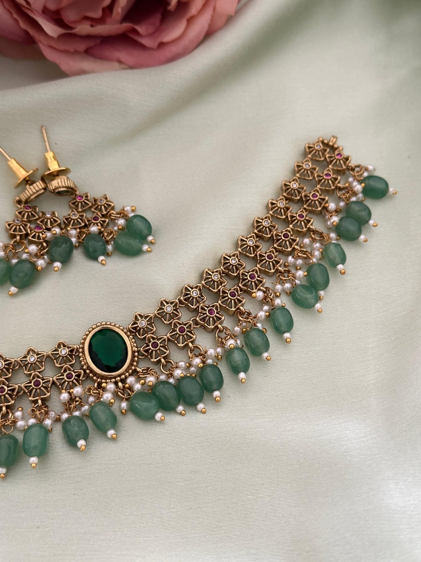 Khusal Pastel Bead Choker