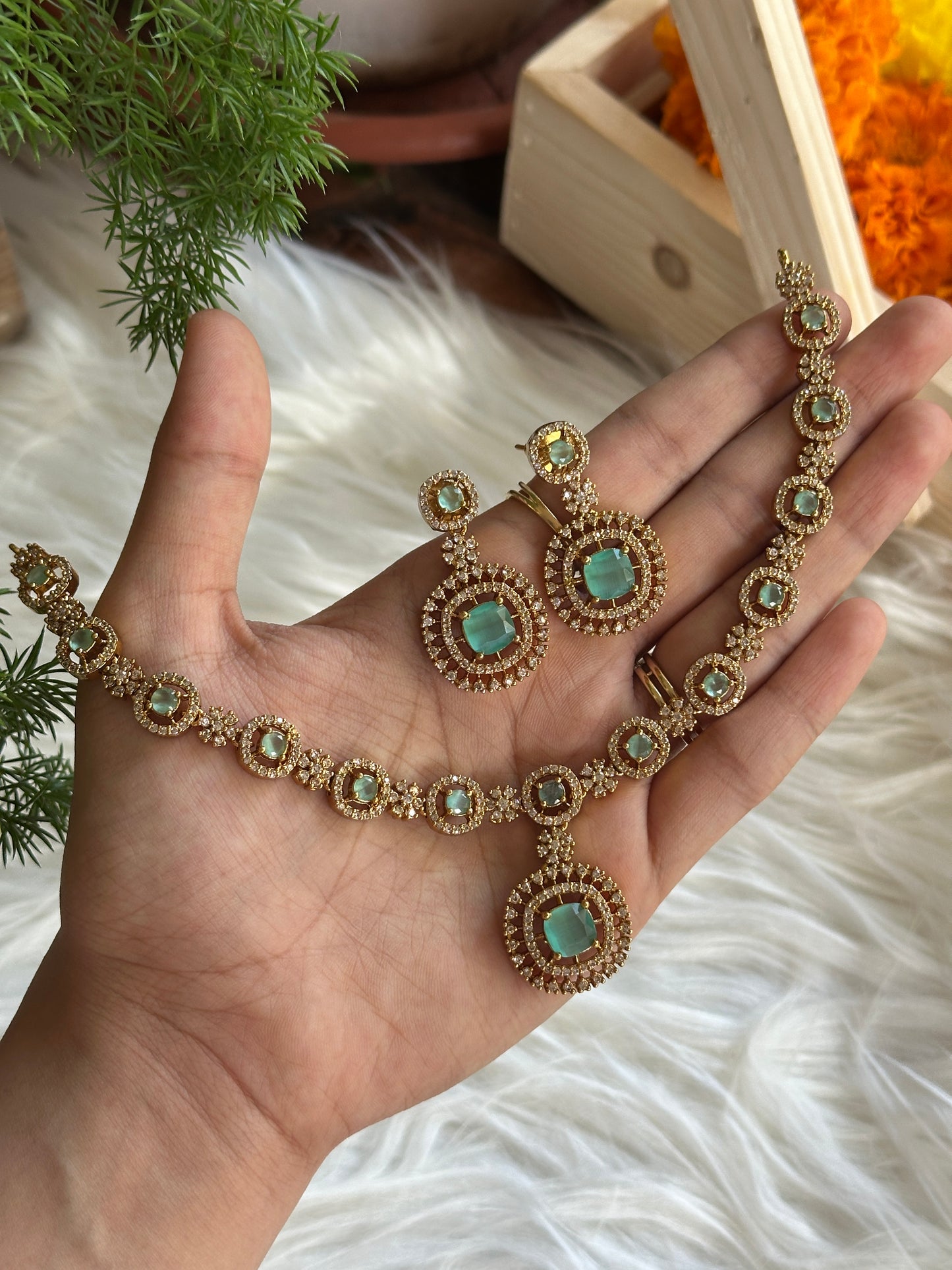 Cubical AD Necklace