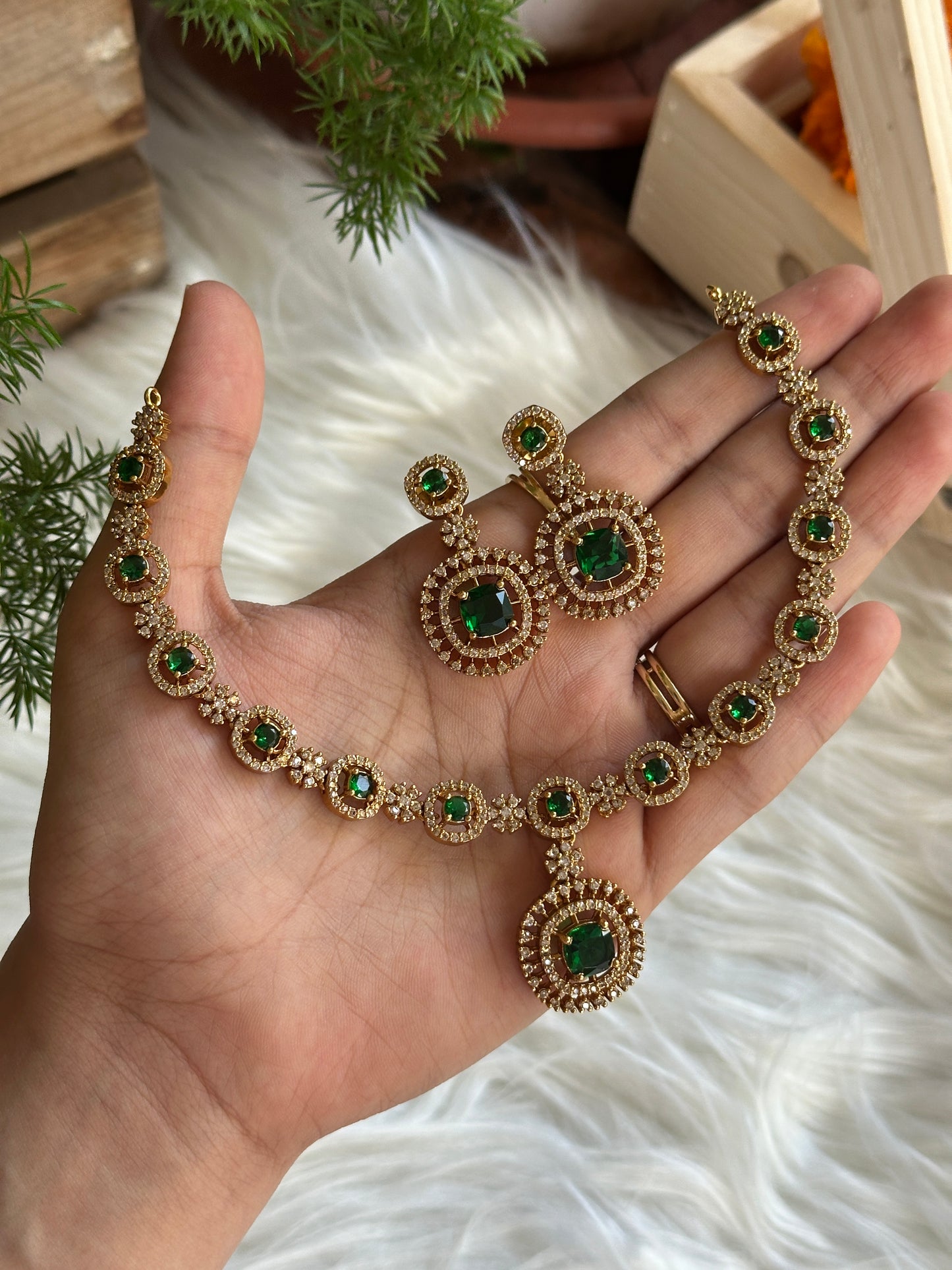 Cubical AD Necklace