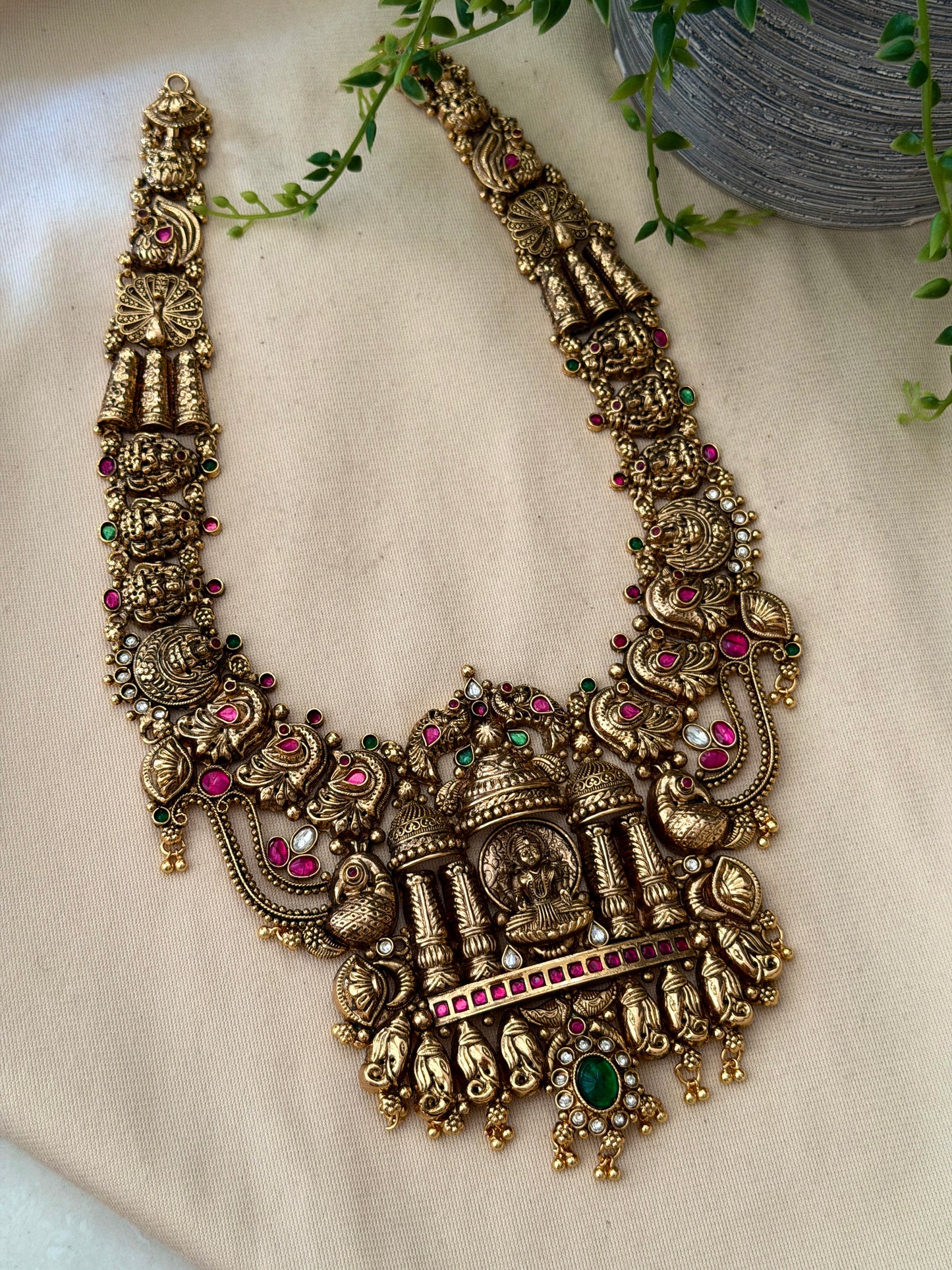 Subhadralakshmi 1Gm Gold Plated Haaram