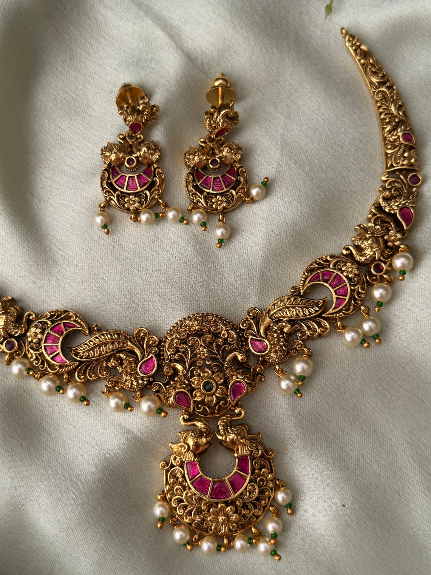Aryahi Jadau Gold Replica