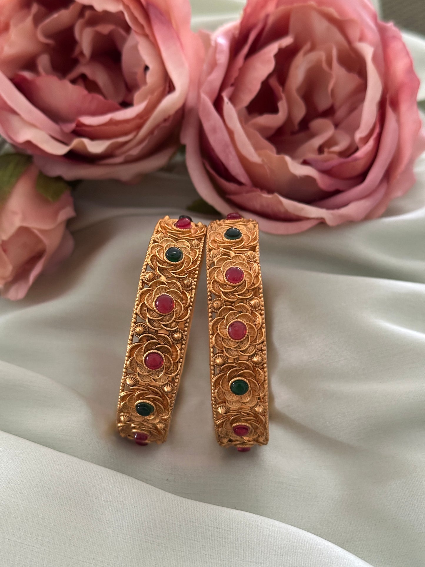 Gulaab Kempu Bangles 2.6