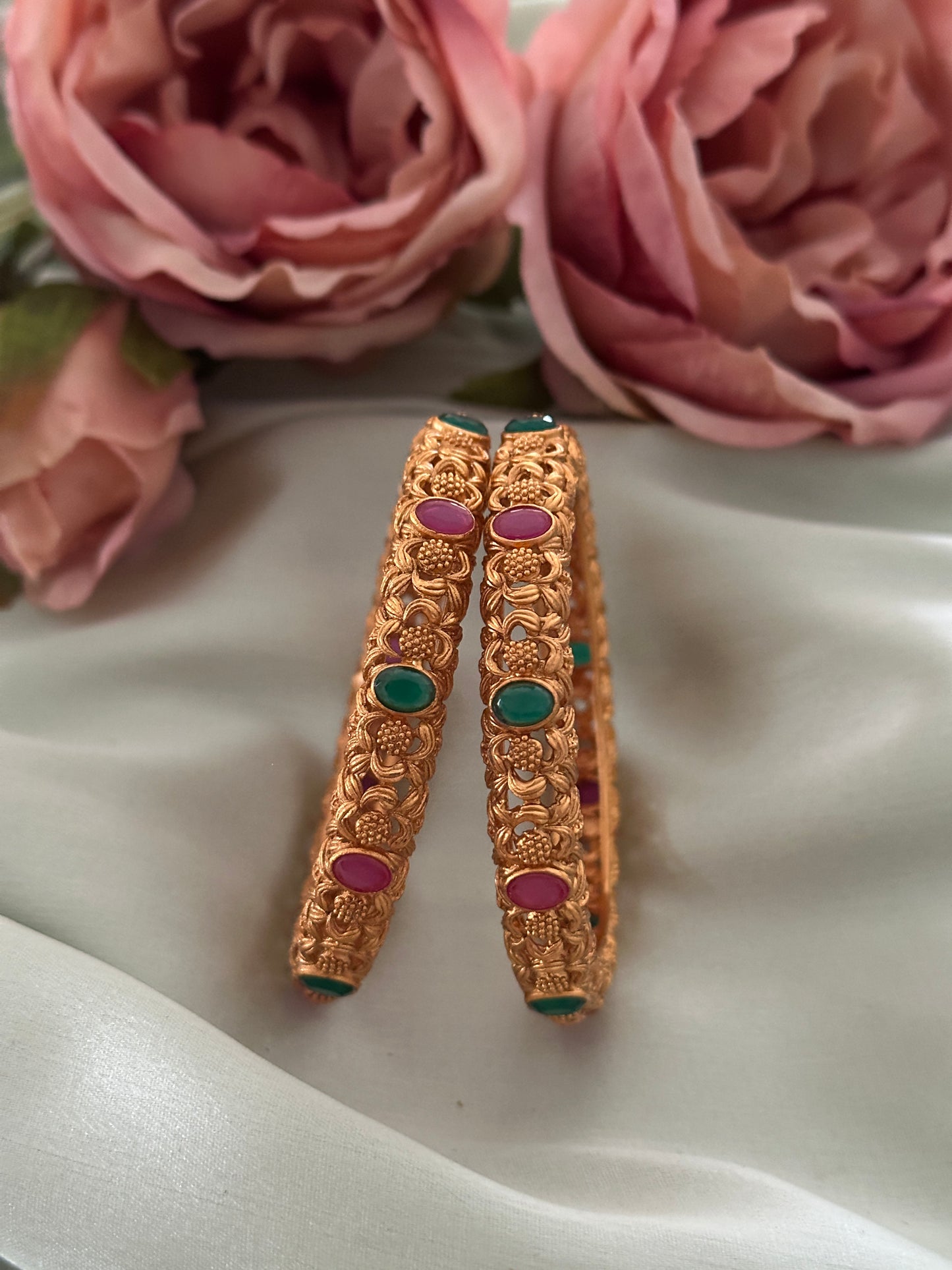 Premium Kempu Bangles v7.0
