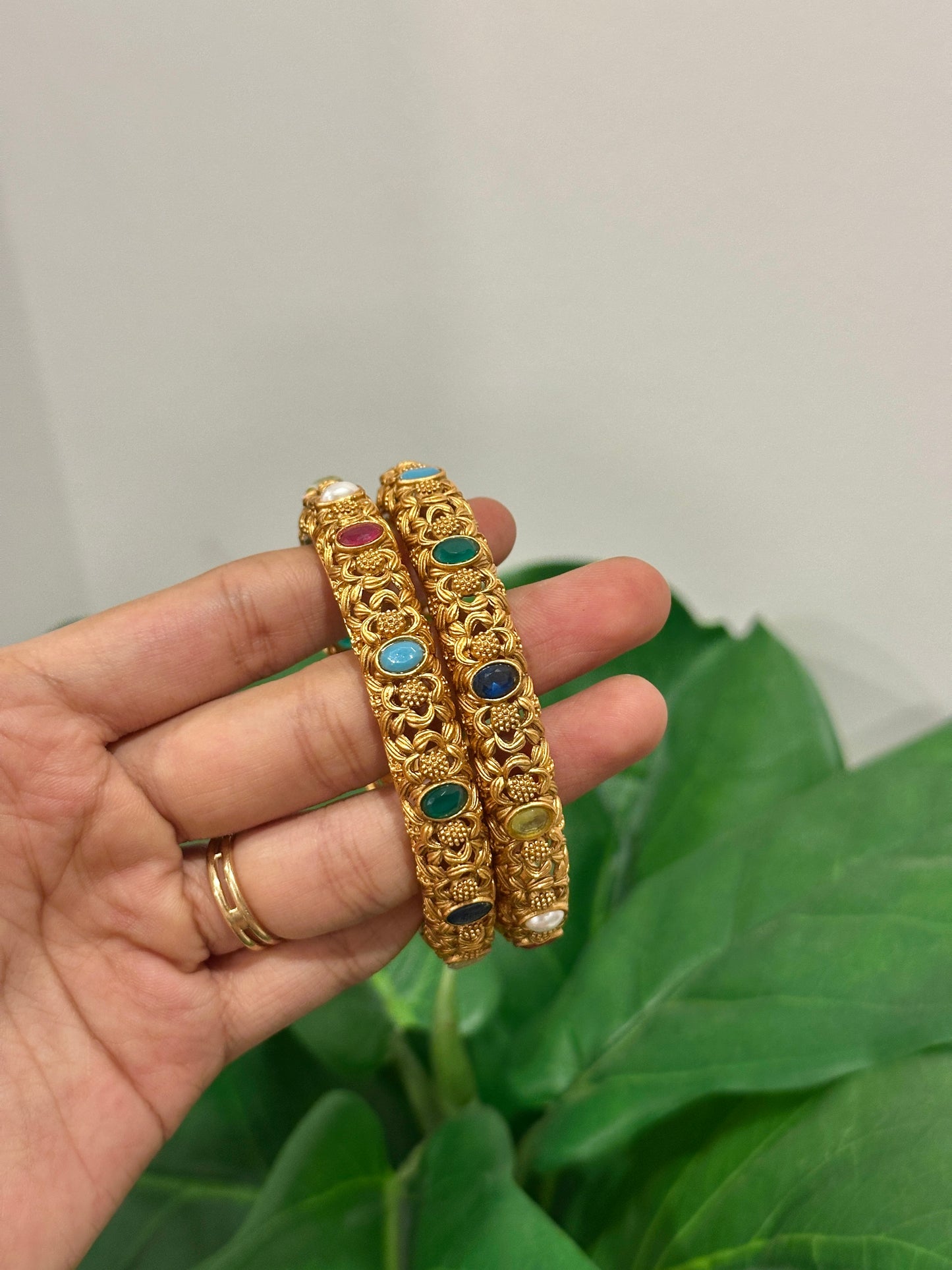 Premium Kempu Bangles v7.0