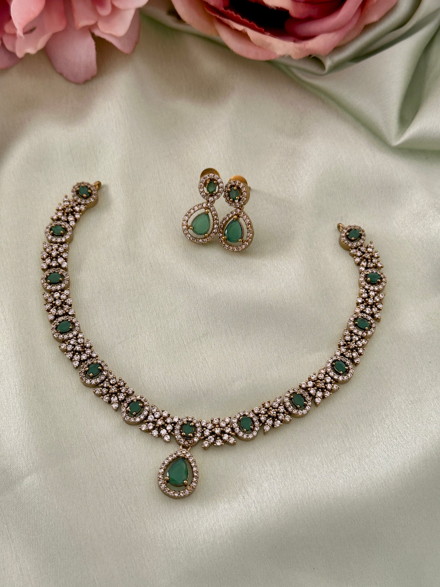 Deepanshi AD Necklace