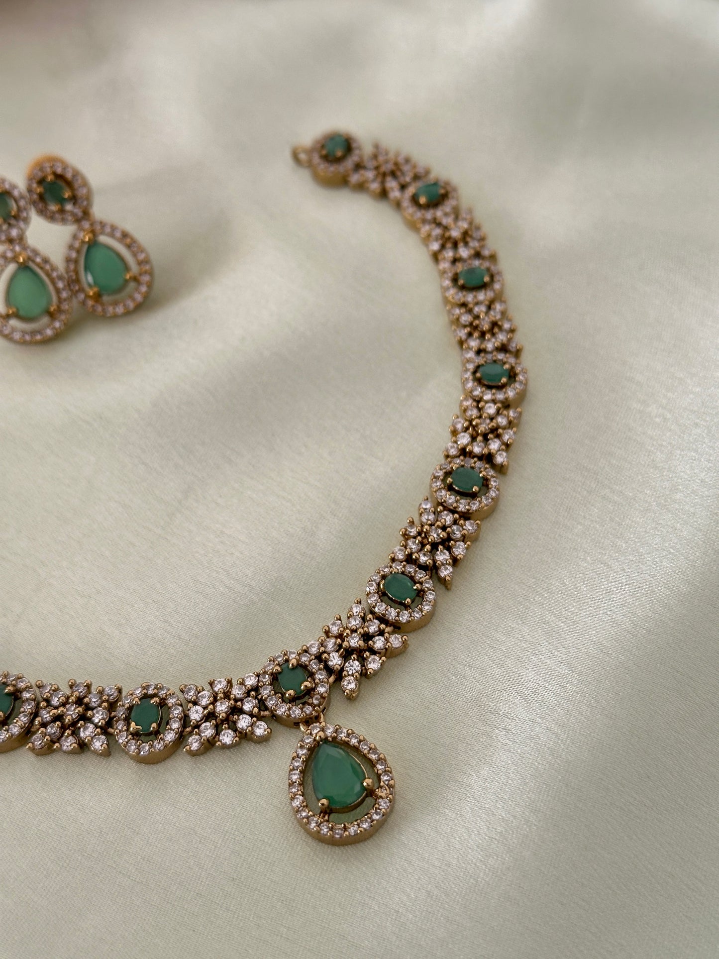 Deepanshi AD Necklace