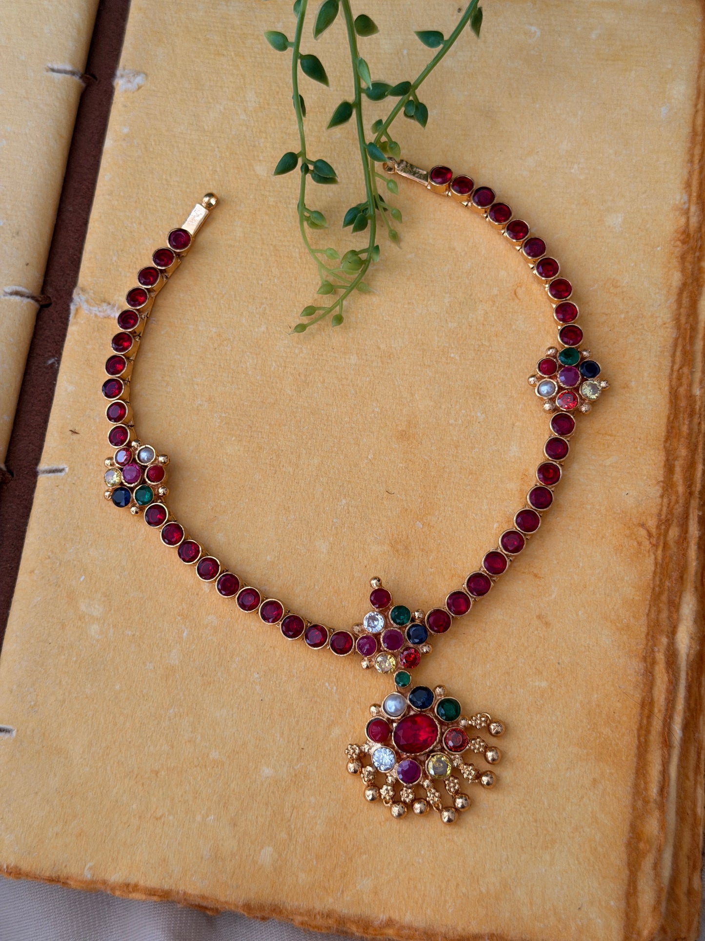 One Gram Gold plated Single Attigai