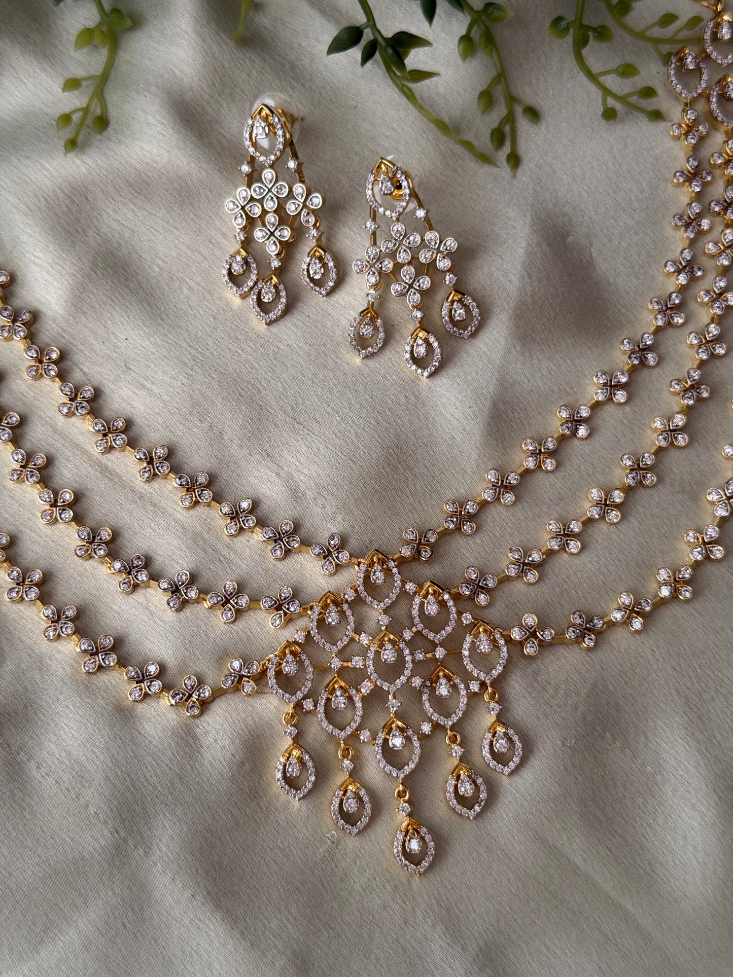 Diana 3 Layer Necklace