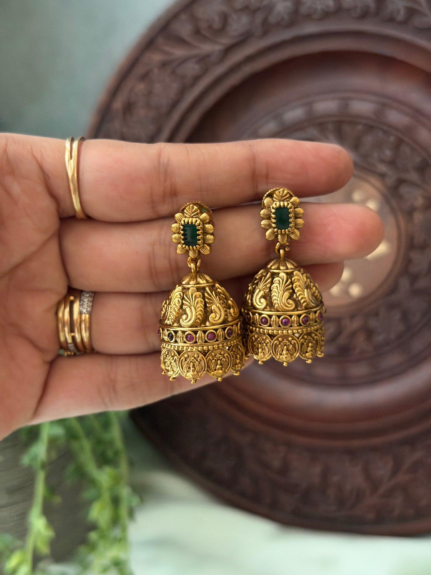 Vasutha Mini Coin Jhumka