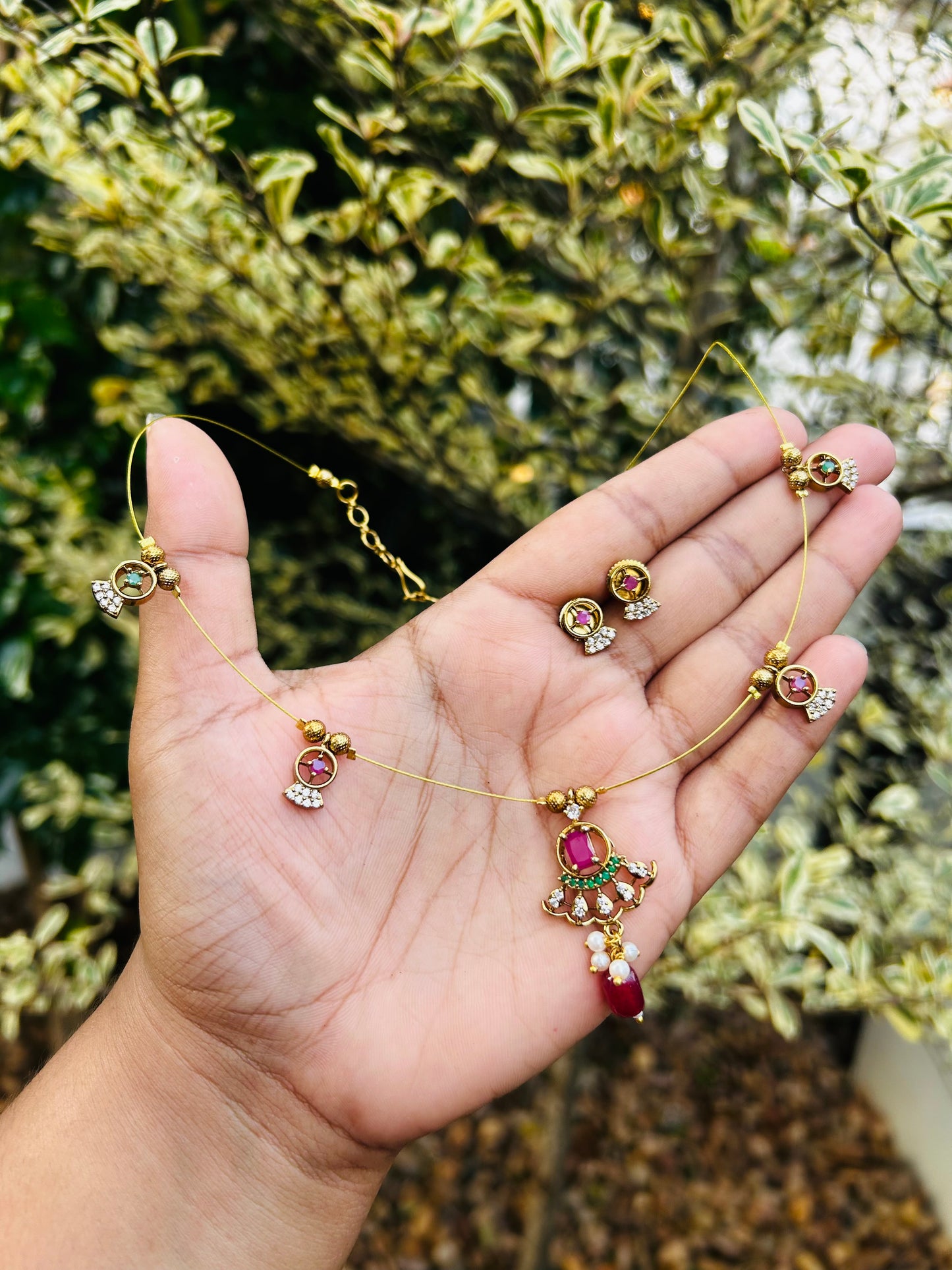 Ruby x AD Invisible Choker