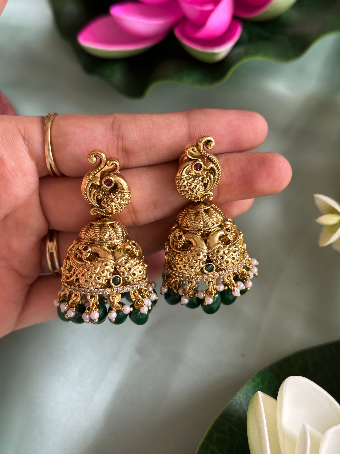 Nakshi Premium Haaram (Green)