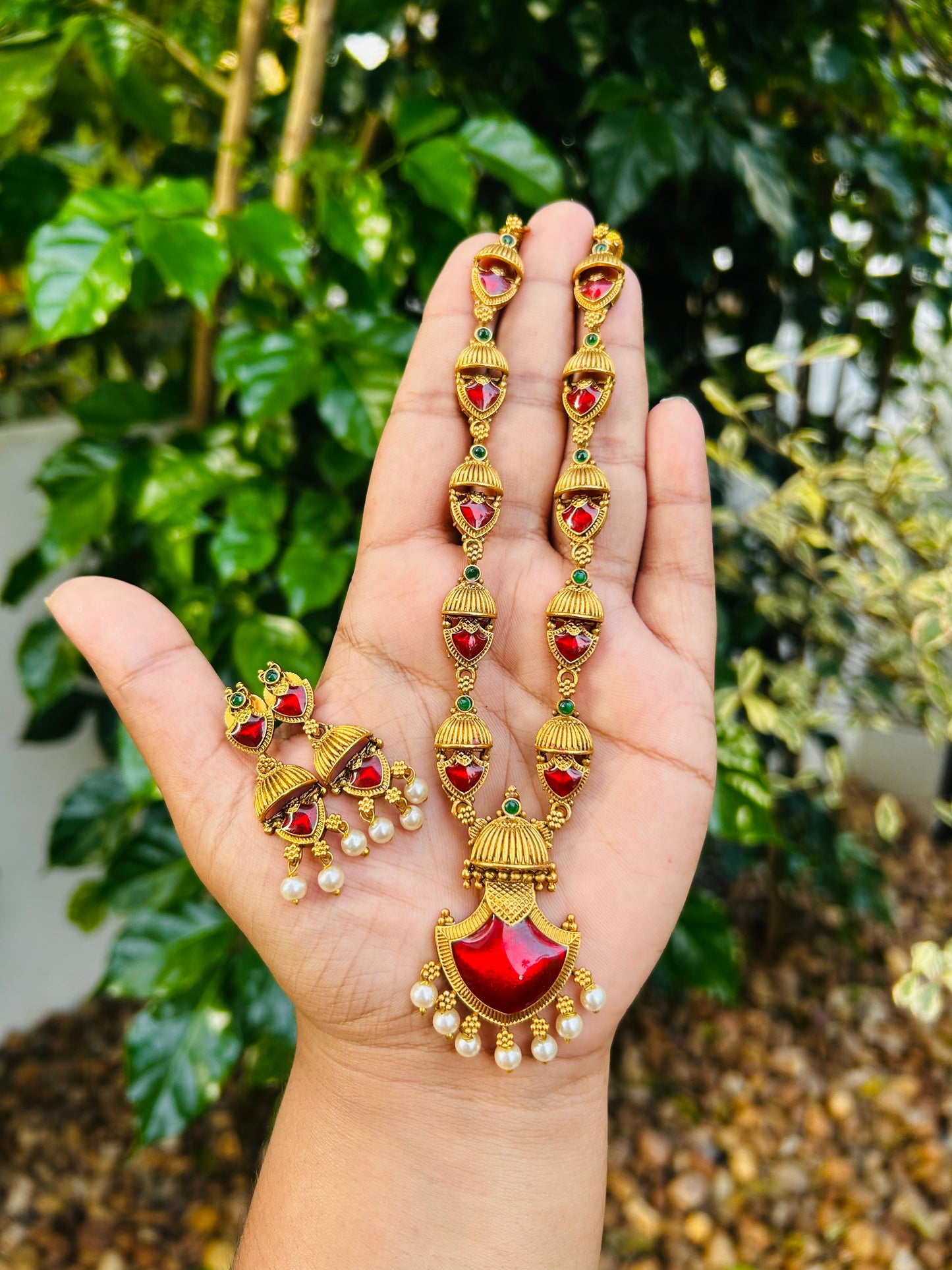 Umbrella Palakka Necklace