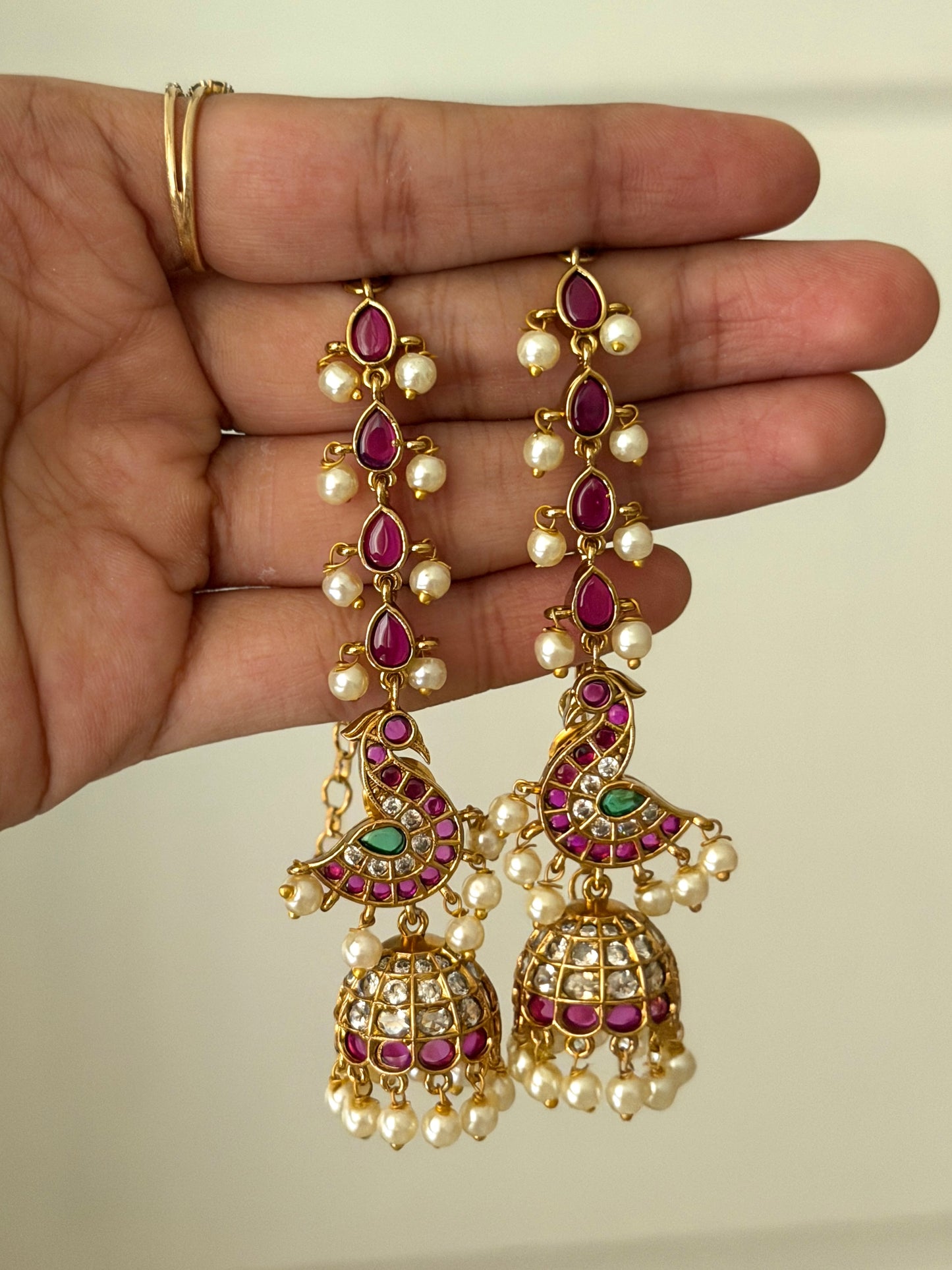 Mishika Swam Jhumka with Mattal