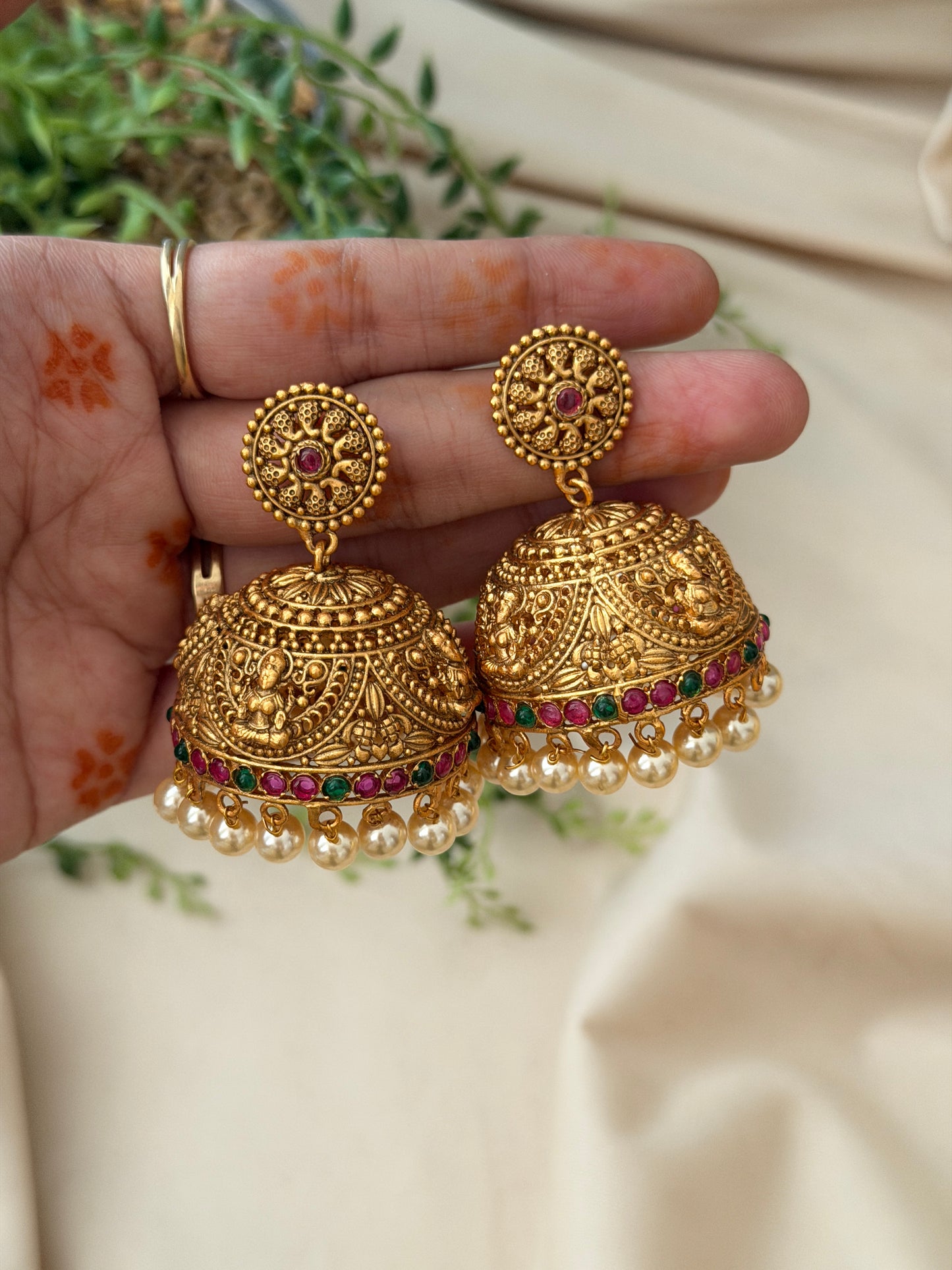 Sonakshi Bridal Jhumkas