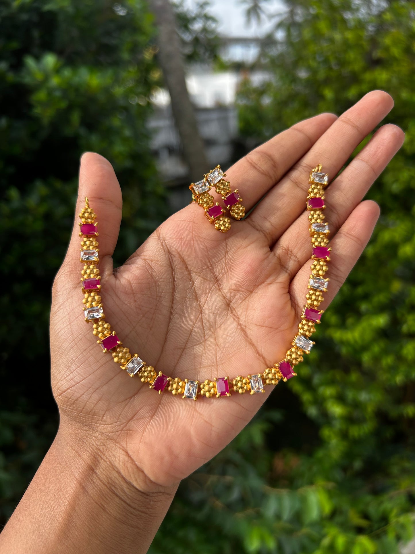 Baby Stone Sufi Necklace