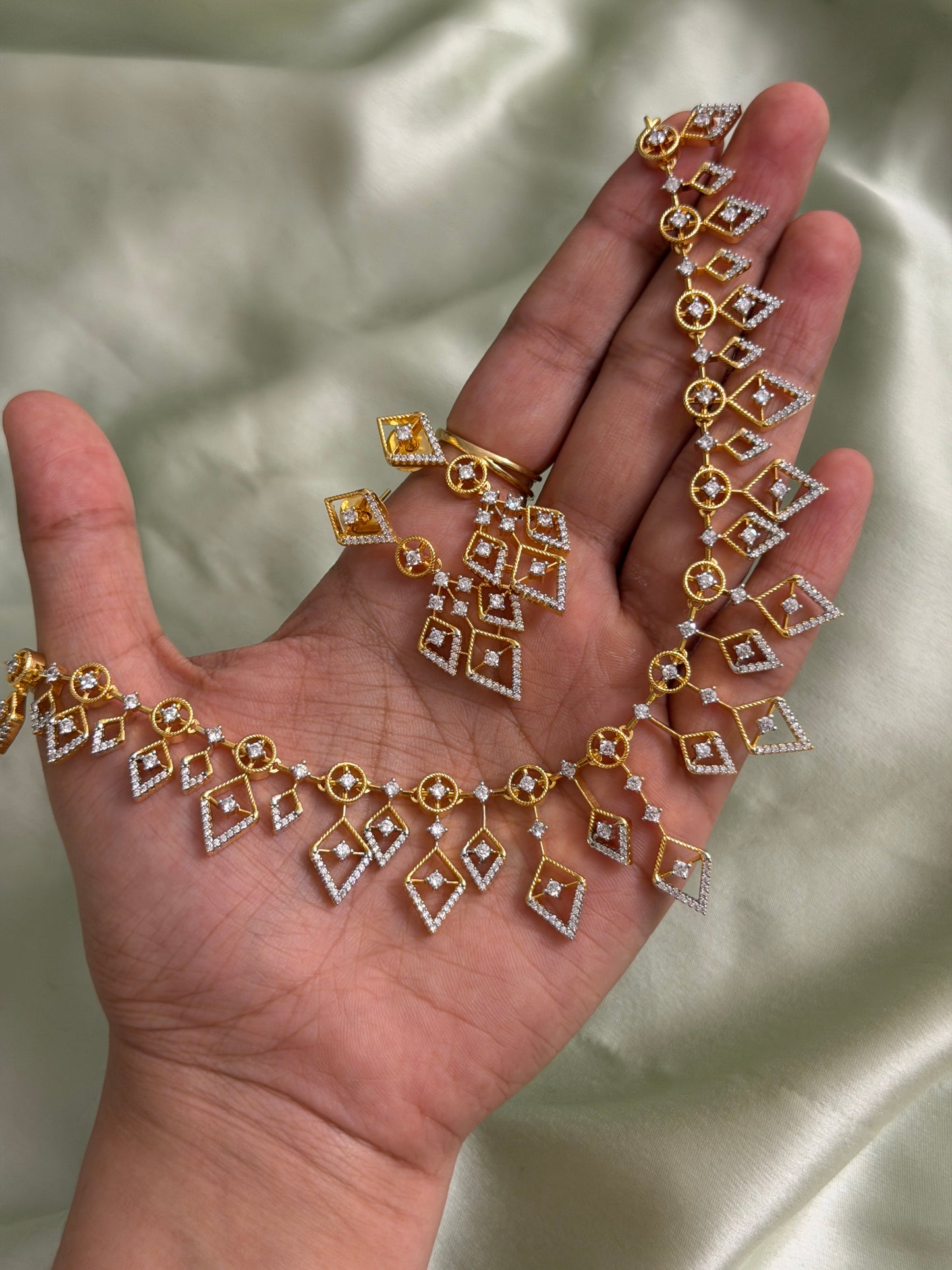 Clarissiya Diamond Replica Necklace