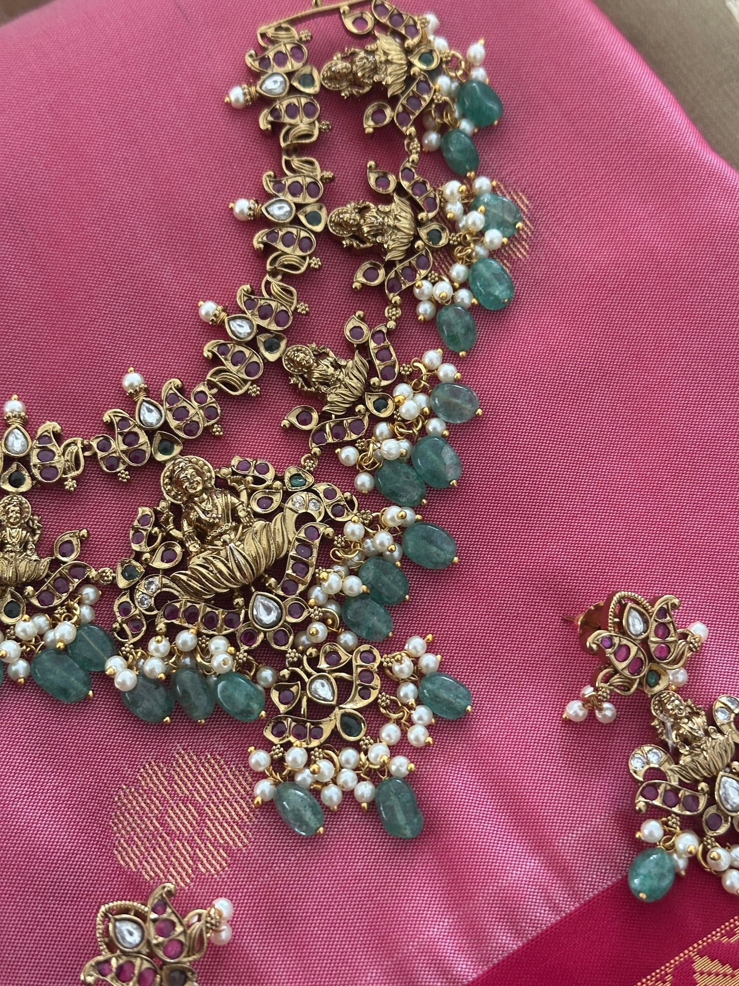 Double layer Deepali Necklace