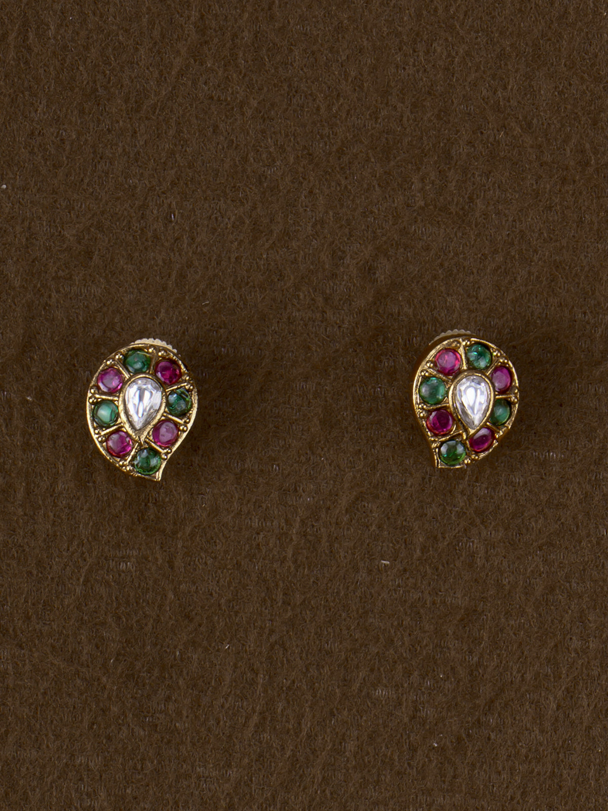 Mayuri Polki Mango Necklace Set