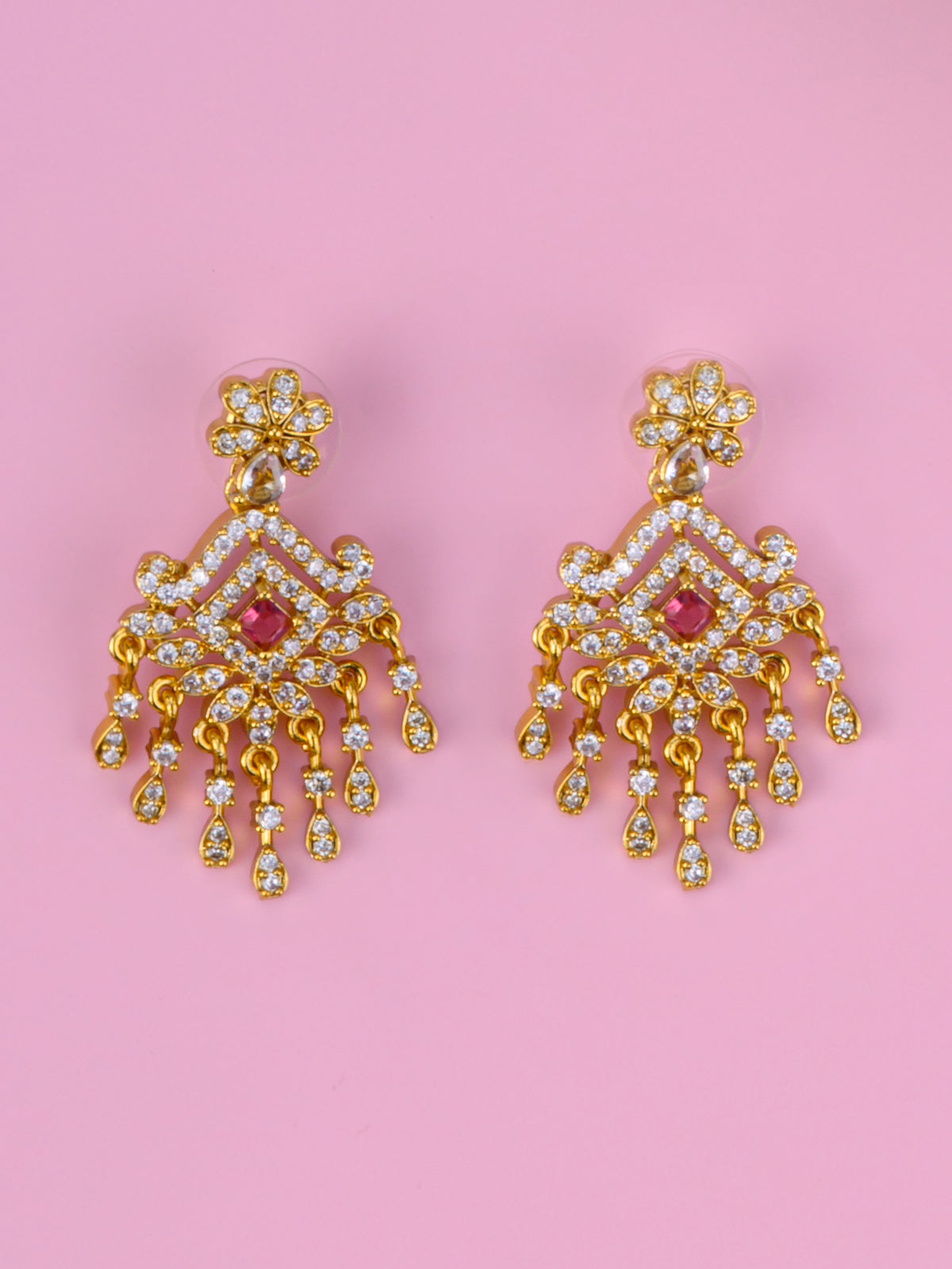Square AD Dazzler Necklace