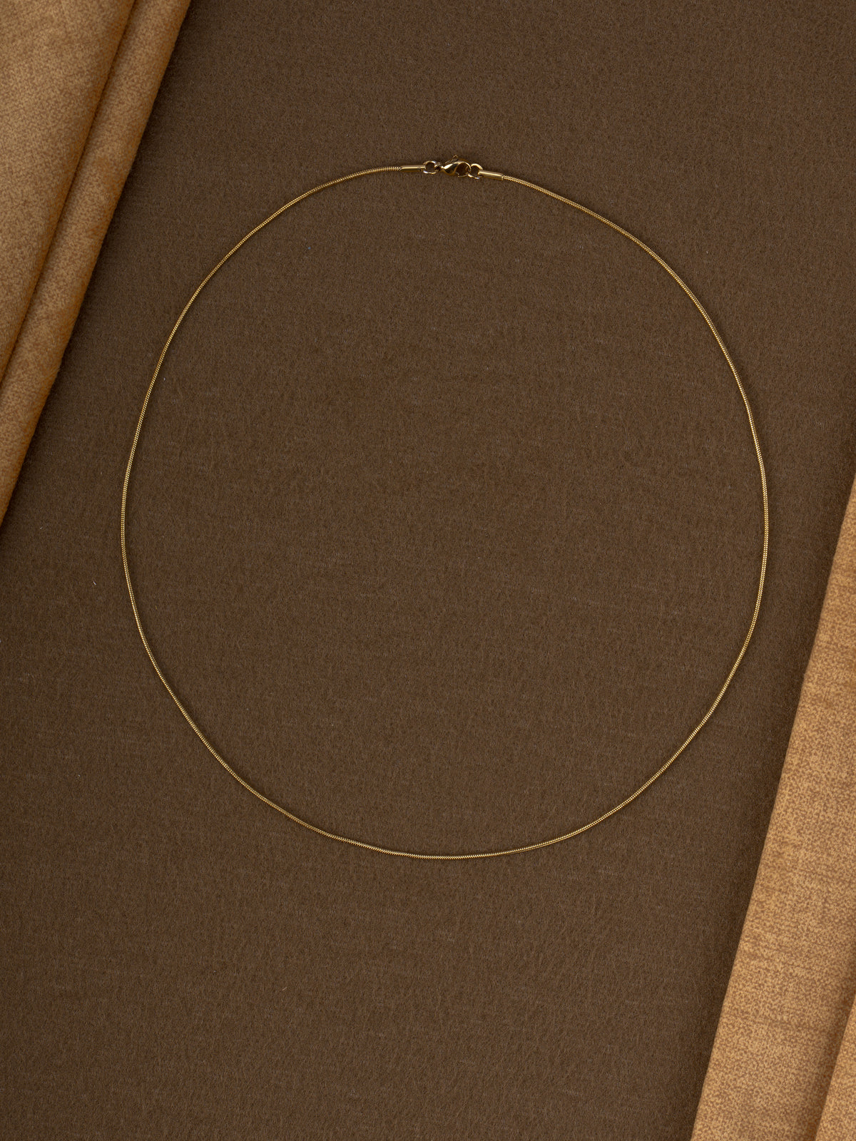 Stainless gold chain