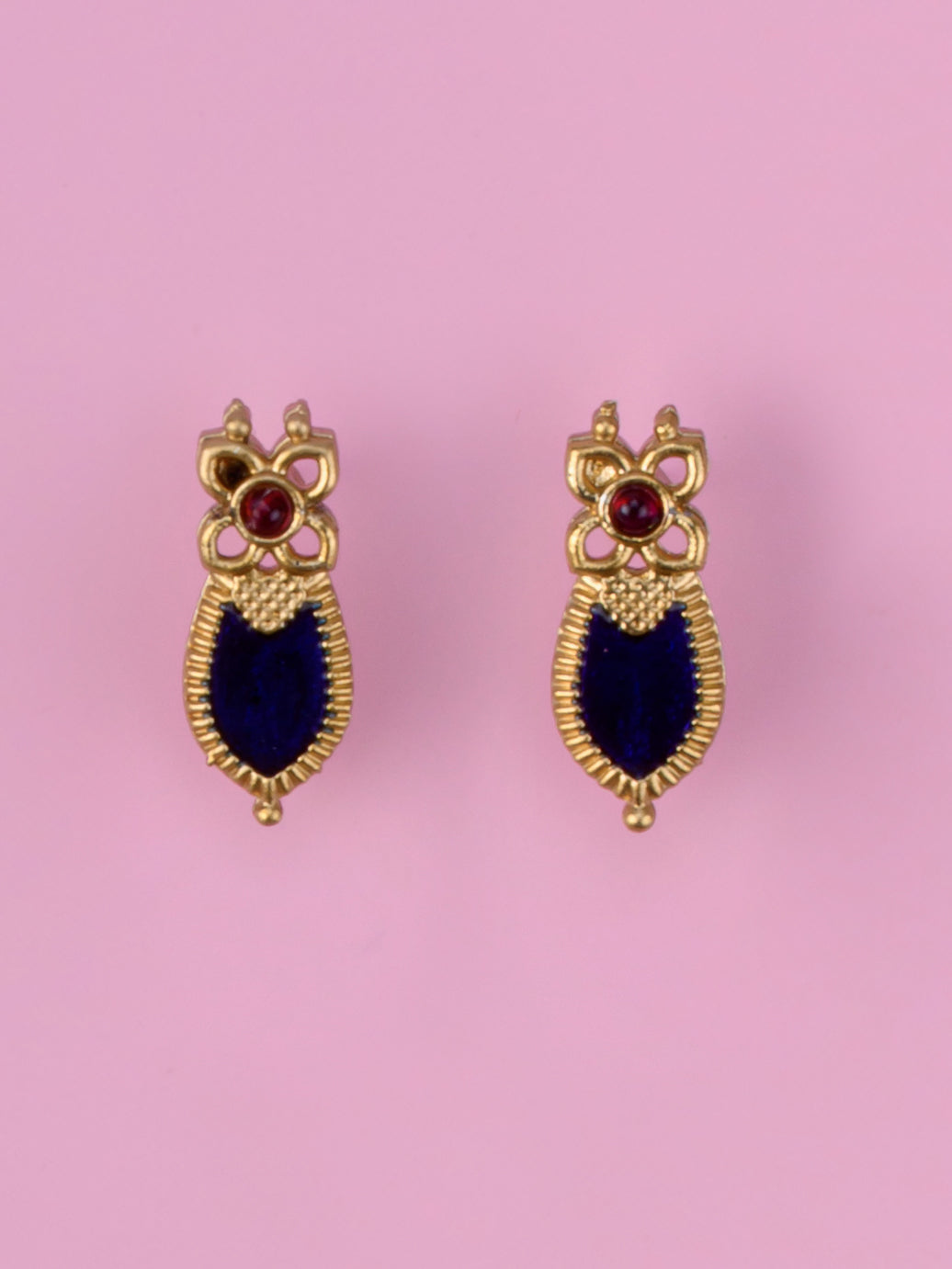 Budgeted Enamel Palakka Necklace