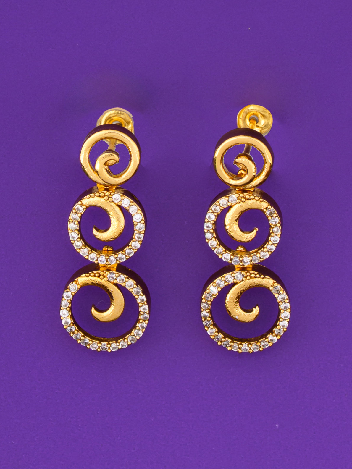 Spiral Diamond Necklace