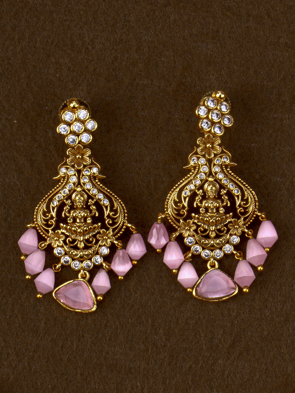 Gulabi Lakshmi Necklace Set